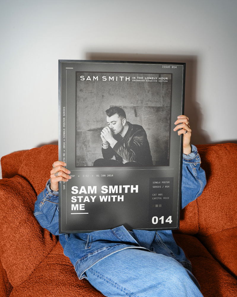 Music poster: Sam Smith - Stay With Me