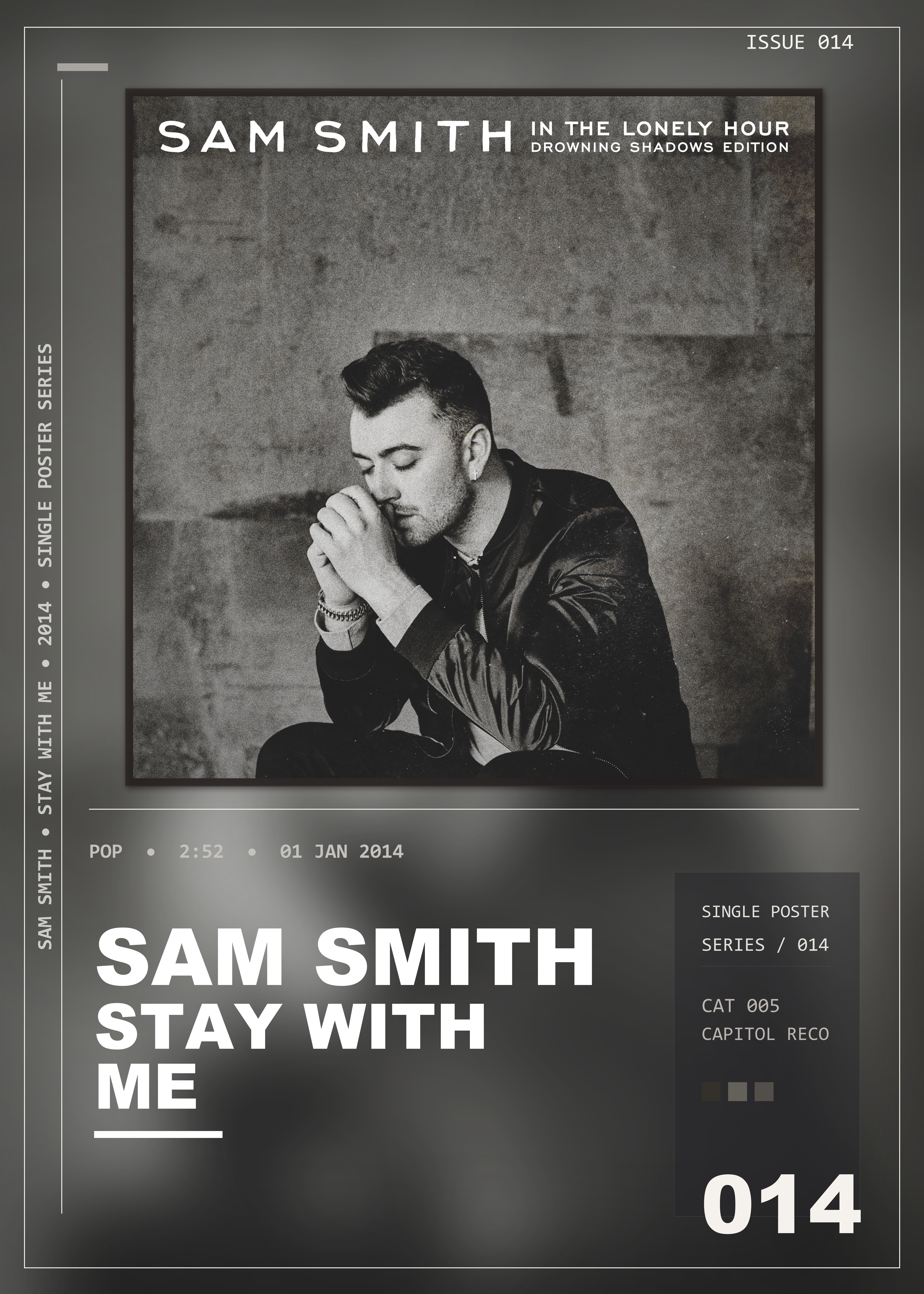 Music poster: Sam Smith - Stay With Me