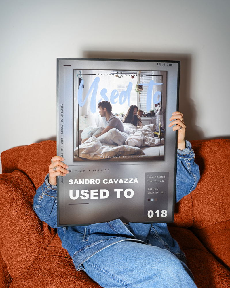 Music poster: Sandro Cavazza - Used To