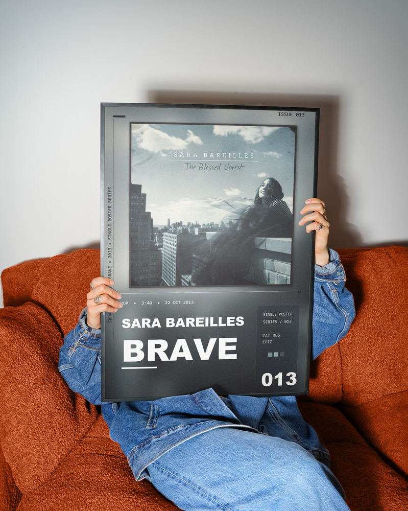 Music poster: Sara Bareilles - Brave