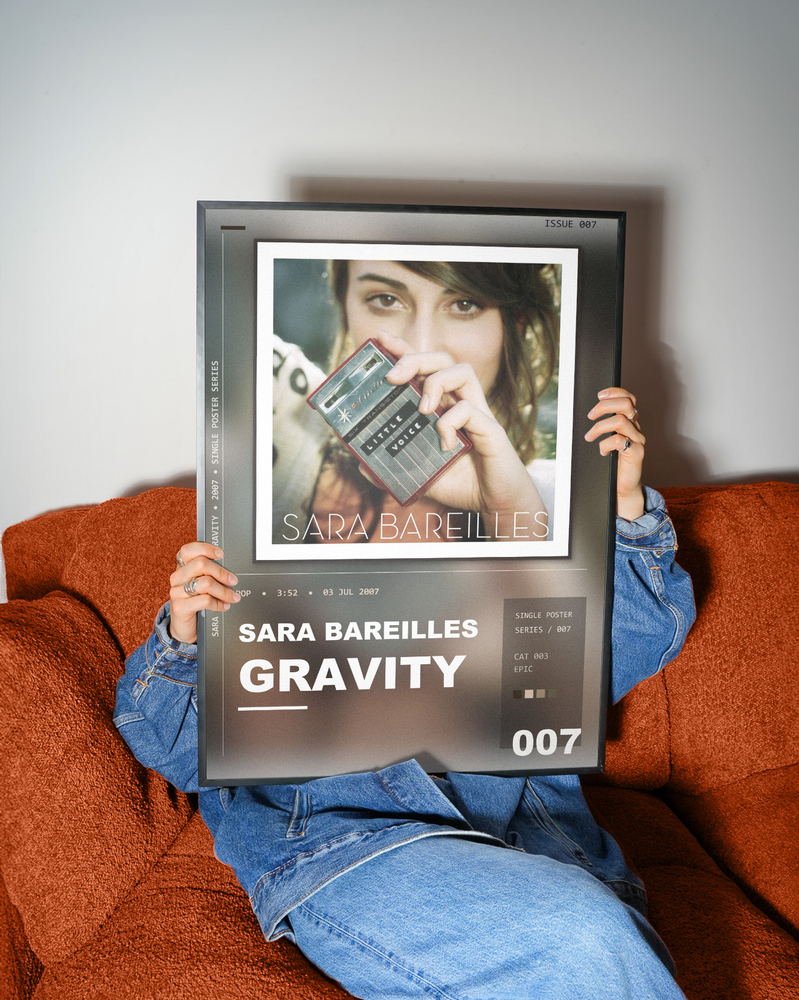 Music poster: Sara Bareilles - Gravity