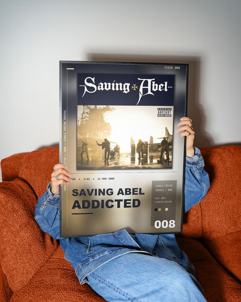 Music poster: Saving Abel - Addicted