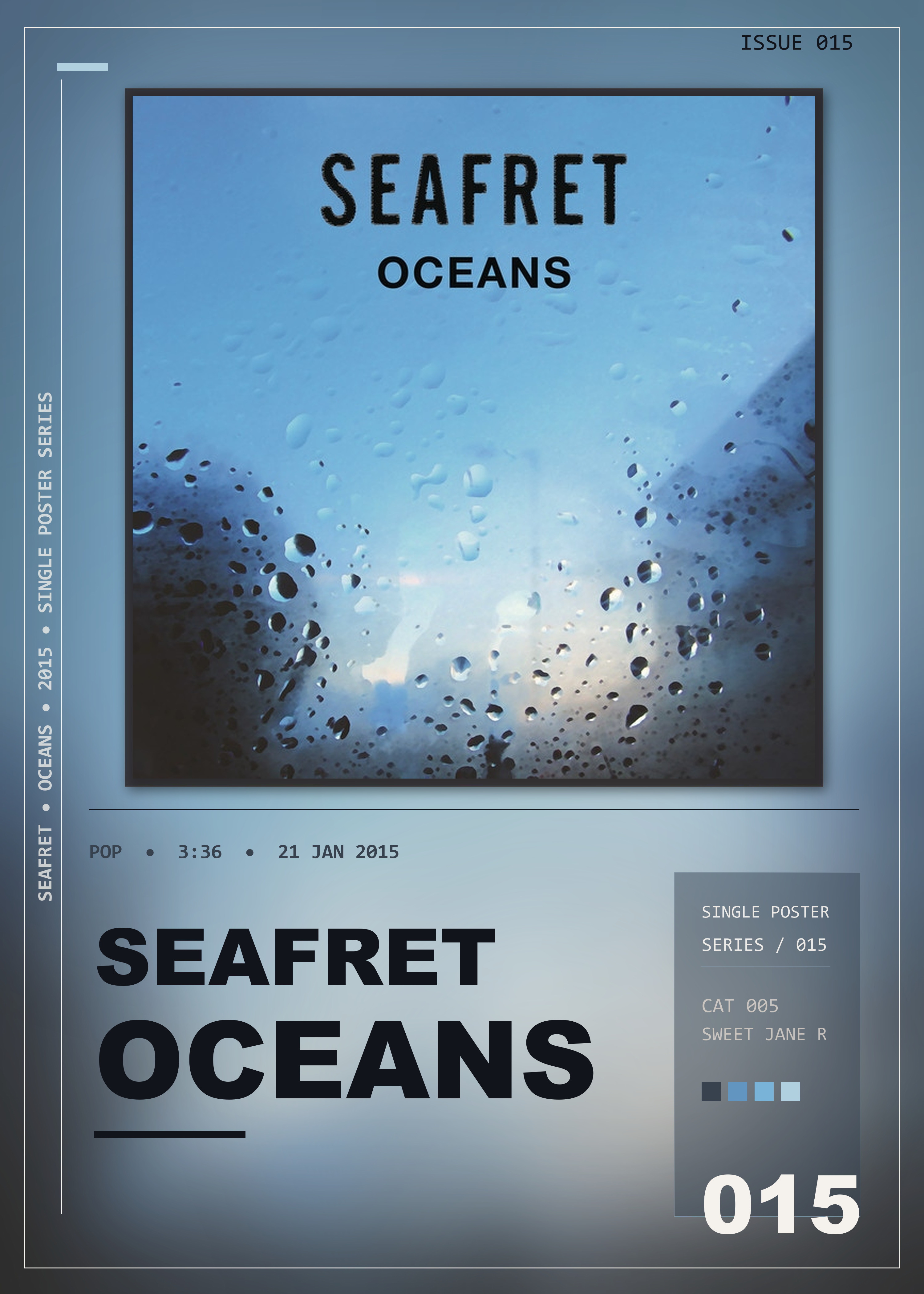 Music poster: Seafret - Oceans