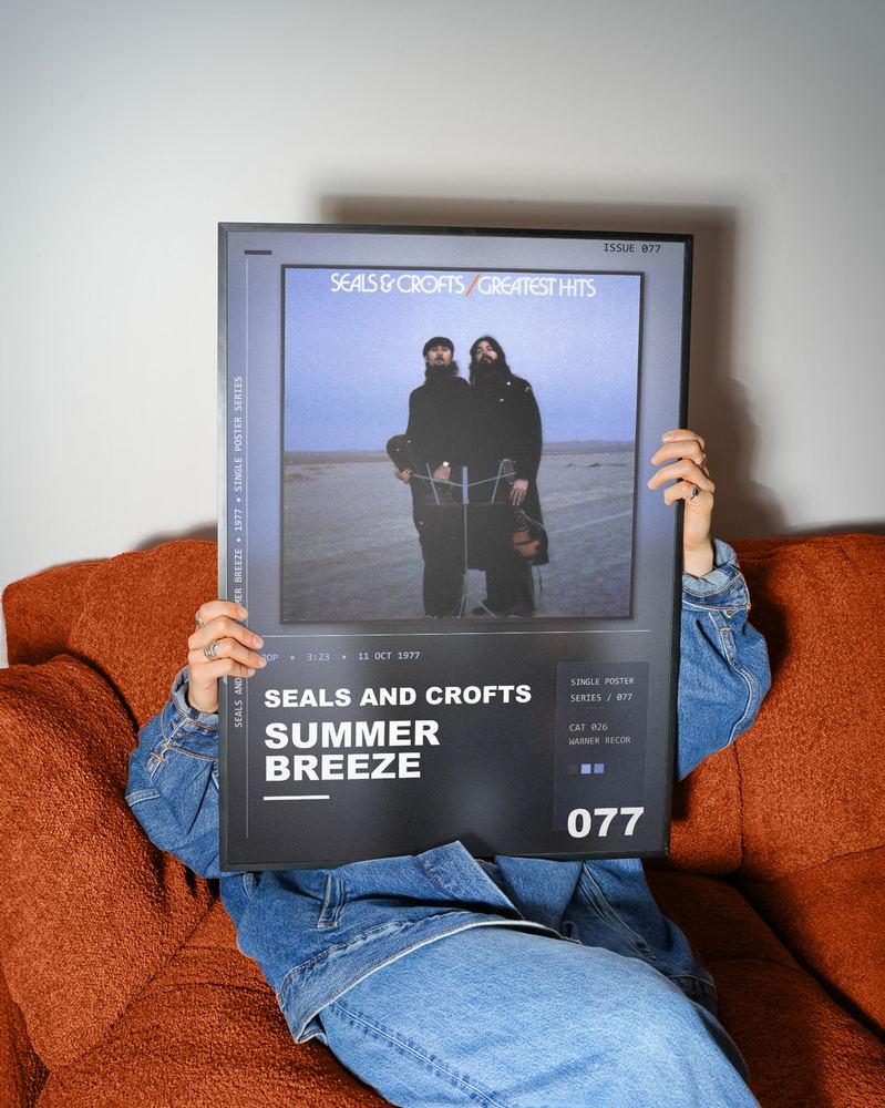 Music poster: Seals and Crofts - Summer Breeze