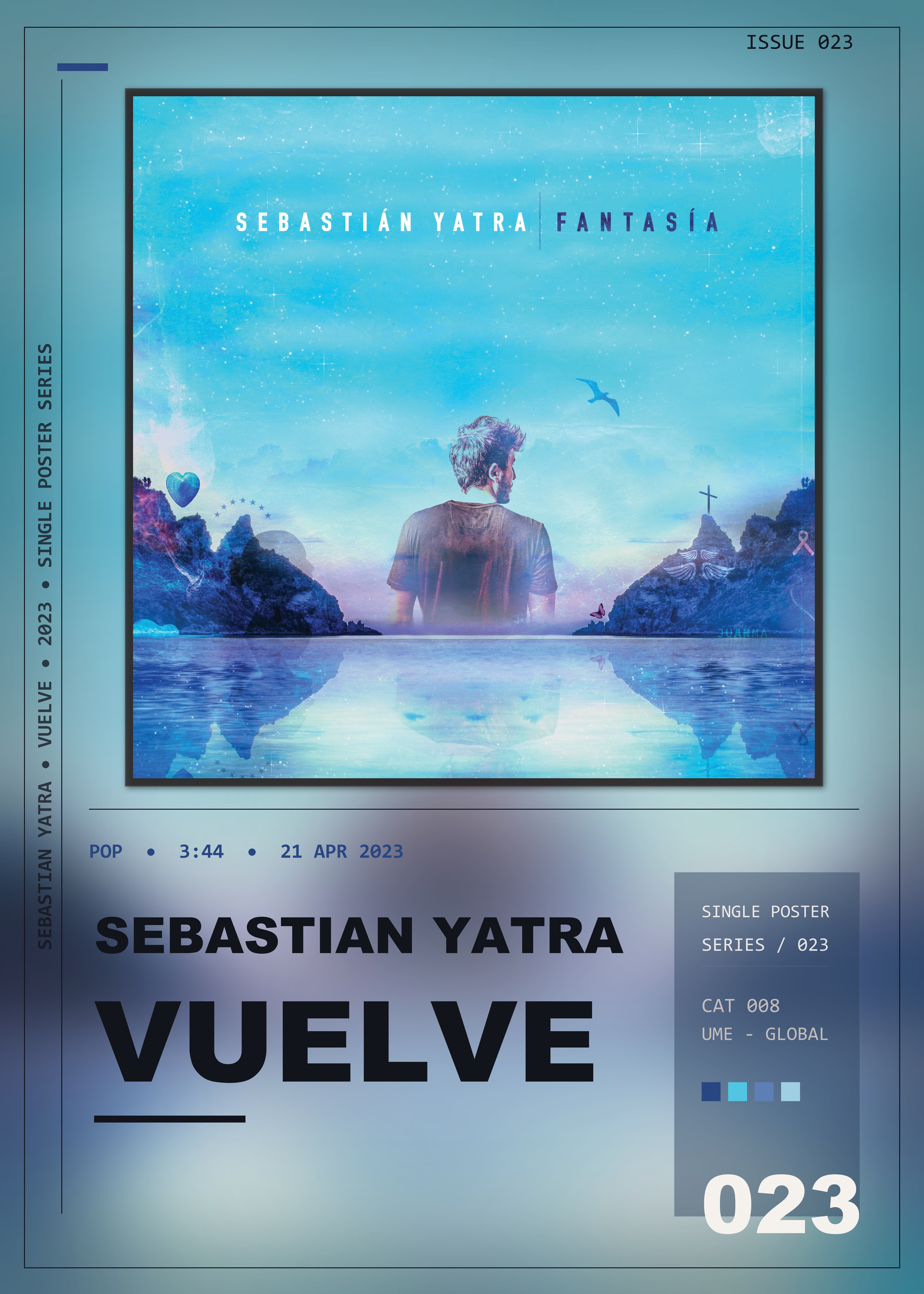 Music poster: Sebastian Yatra - Vuelve