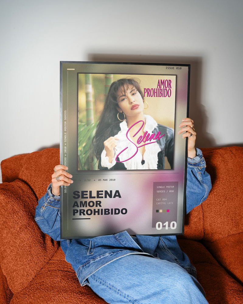 Music poster: Selena - Amor Prohibido