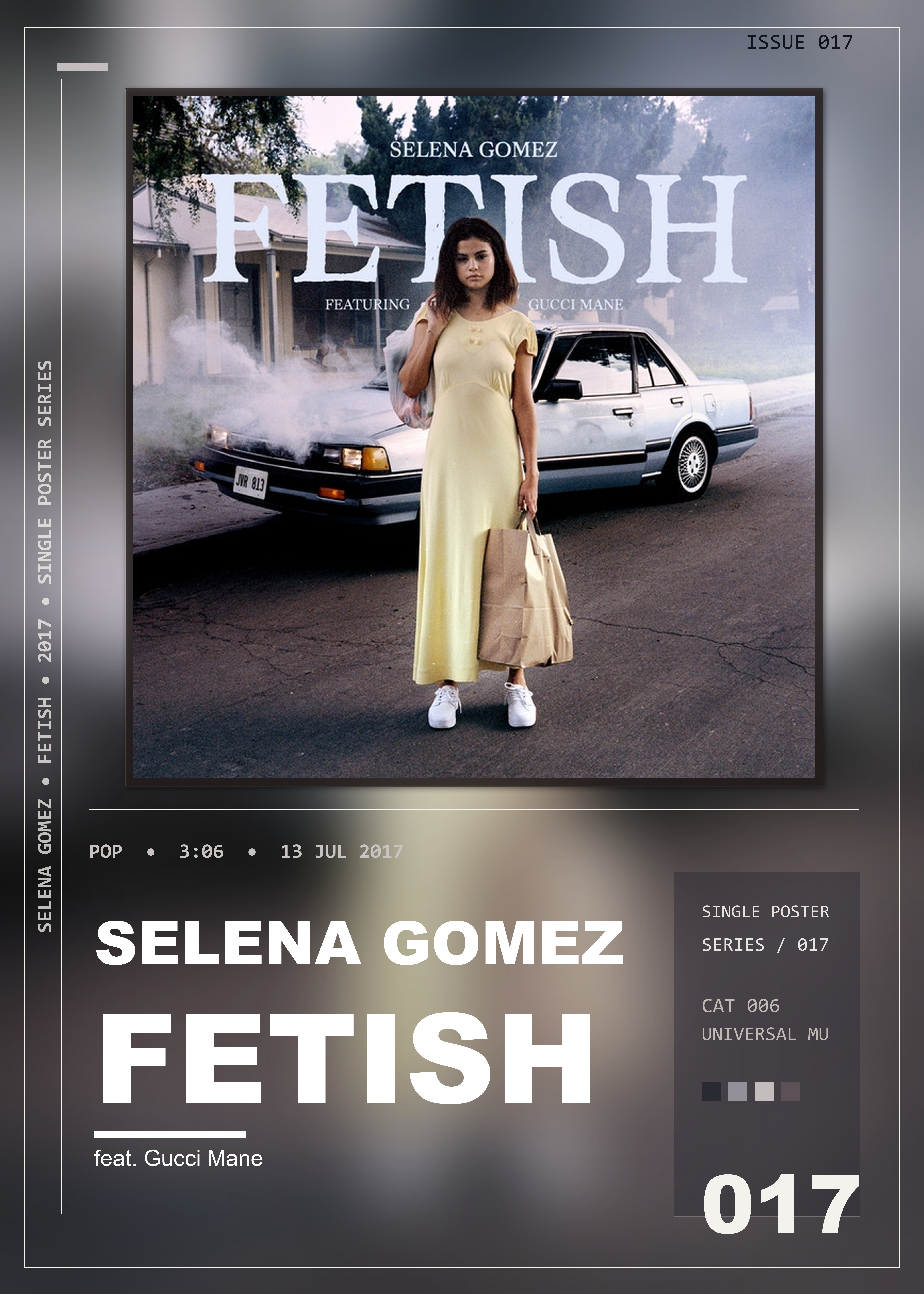 Music poster: Selena Gomez - Fetish feat Gucci Mane