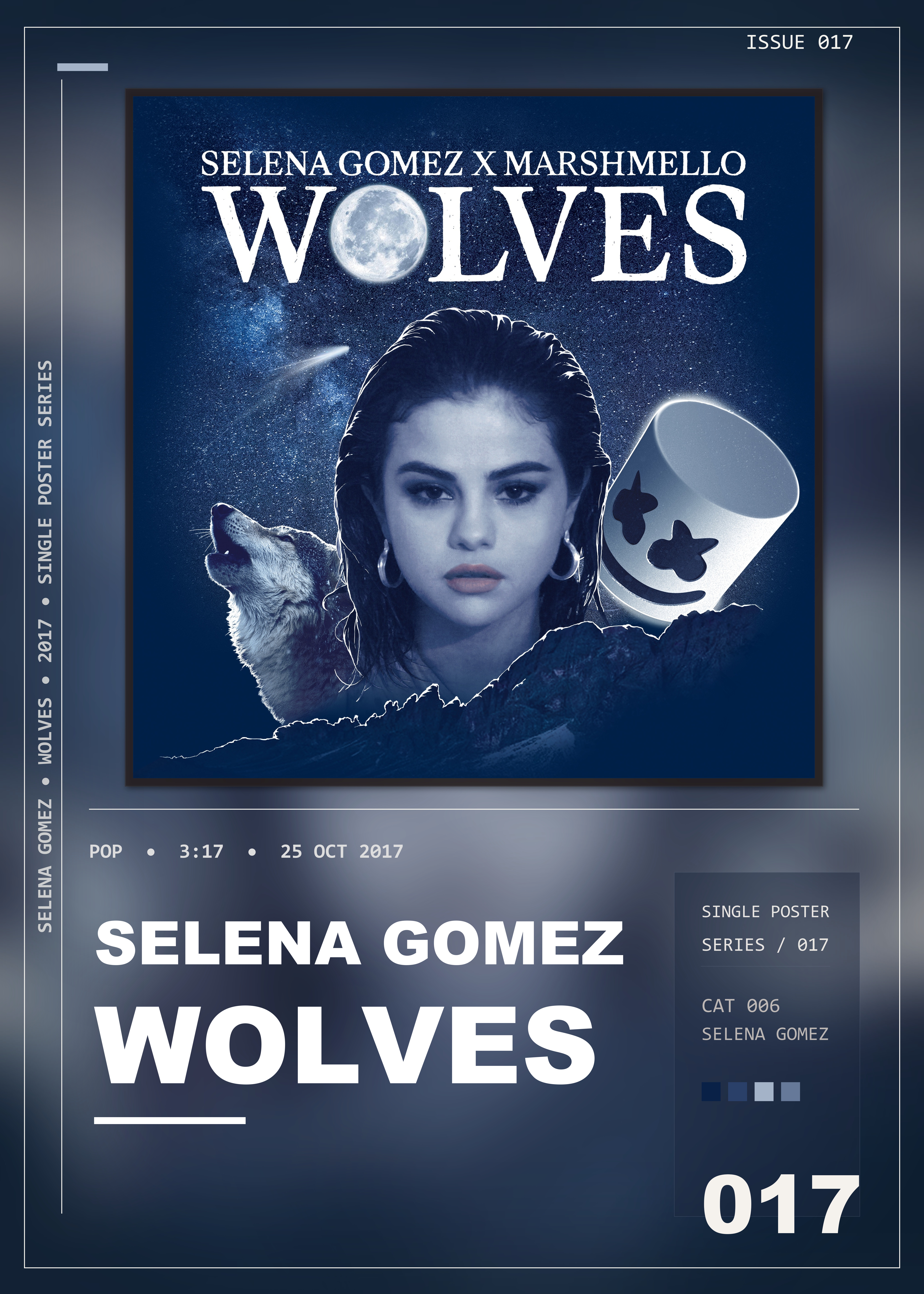 Music poster: Selena Gomez - Wolves
