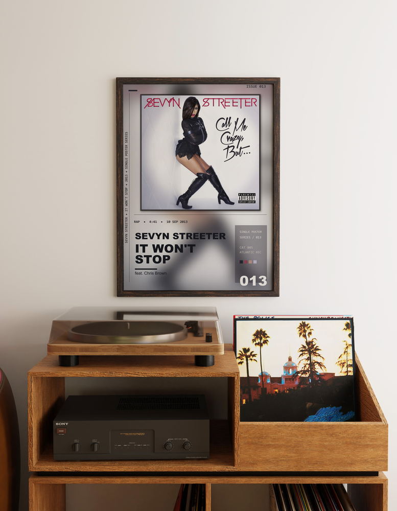 Music poster: Sevyn Streeter - It Wont Stop feat Chris Brown