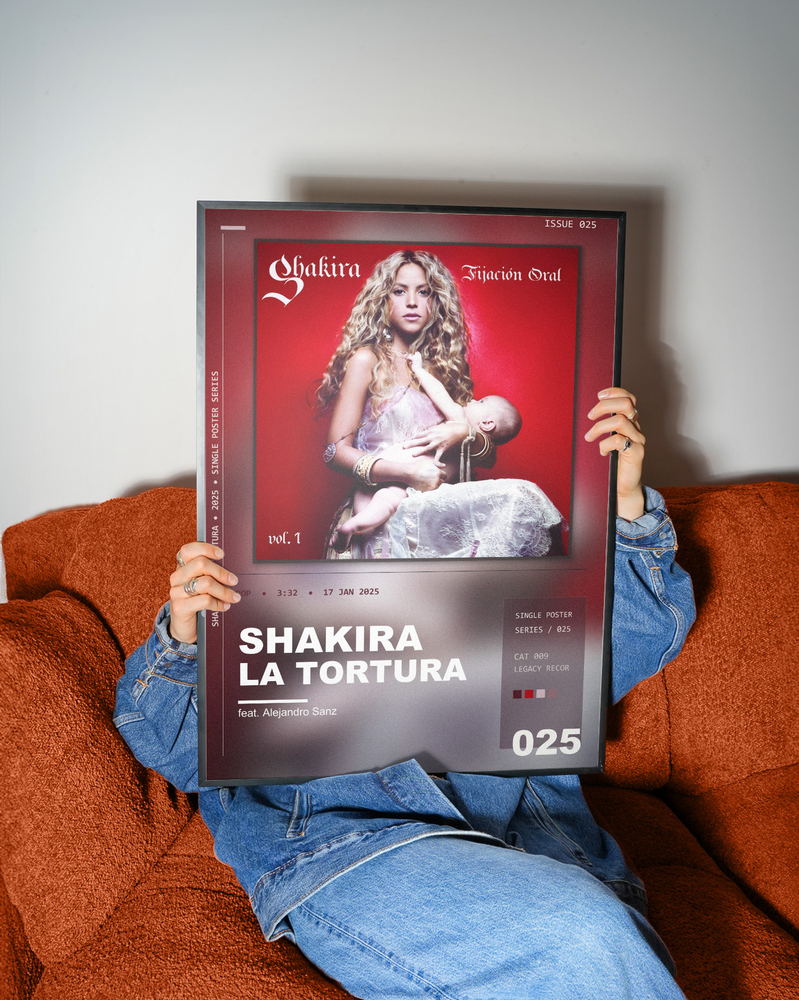 Music poster: Shakira - La Tortura feat Alejandro Sanz