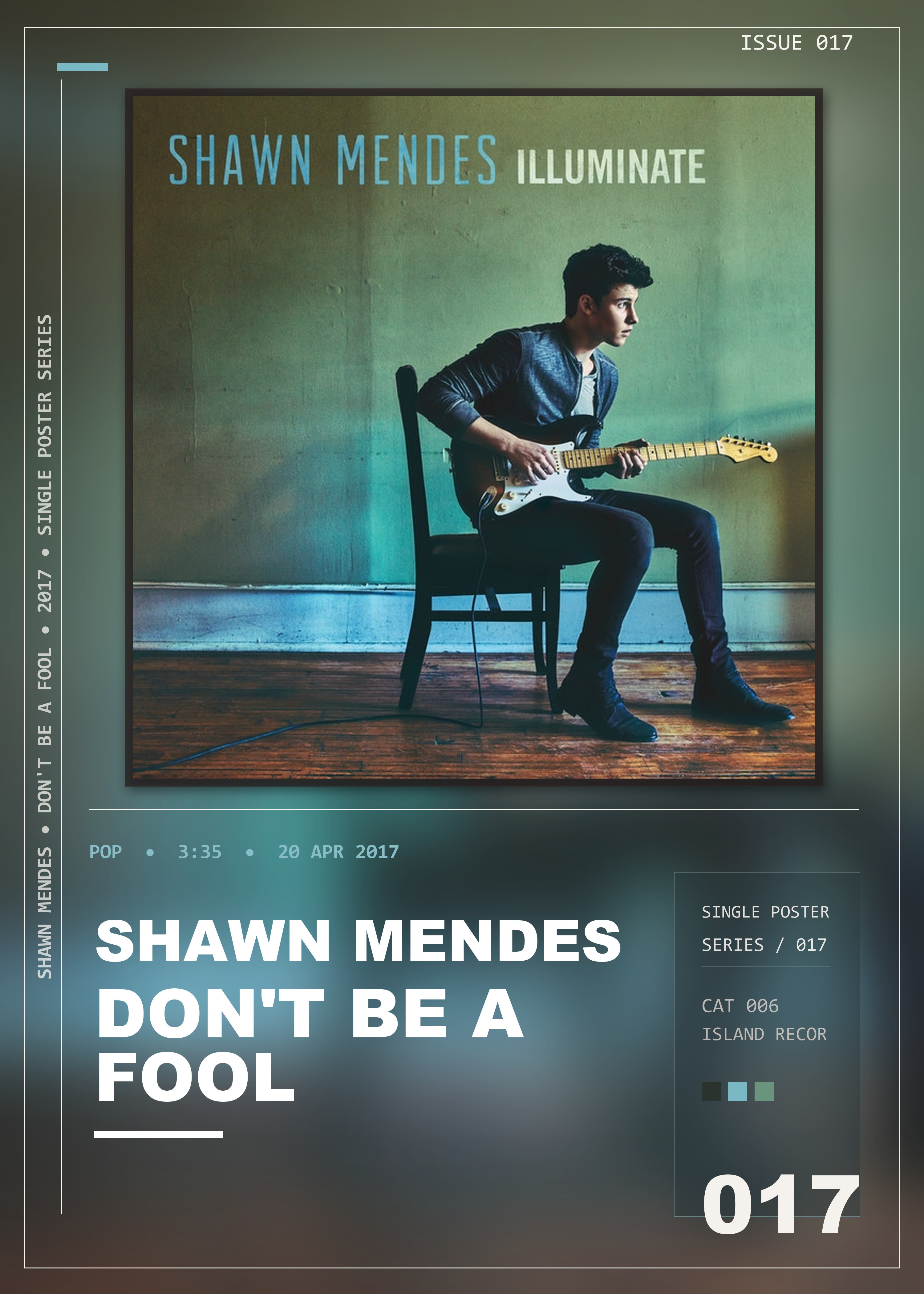 Music poster: Shawn Mendes - Dont Be A Fool