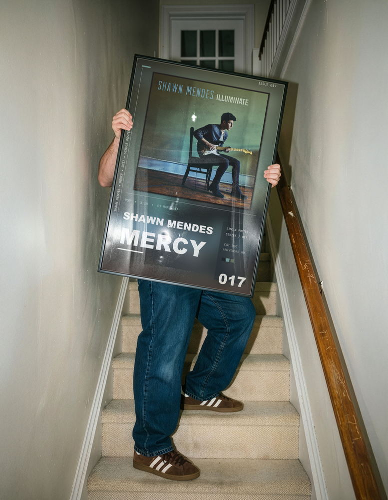 Music poster: Shawn Mendes - Mercy