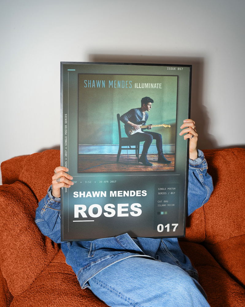 Music poster: Shawn Mendes - Roses