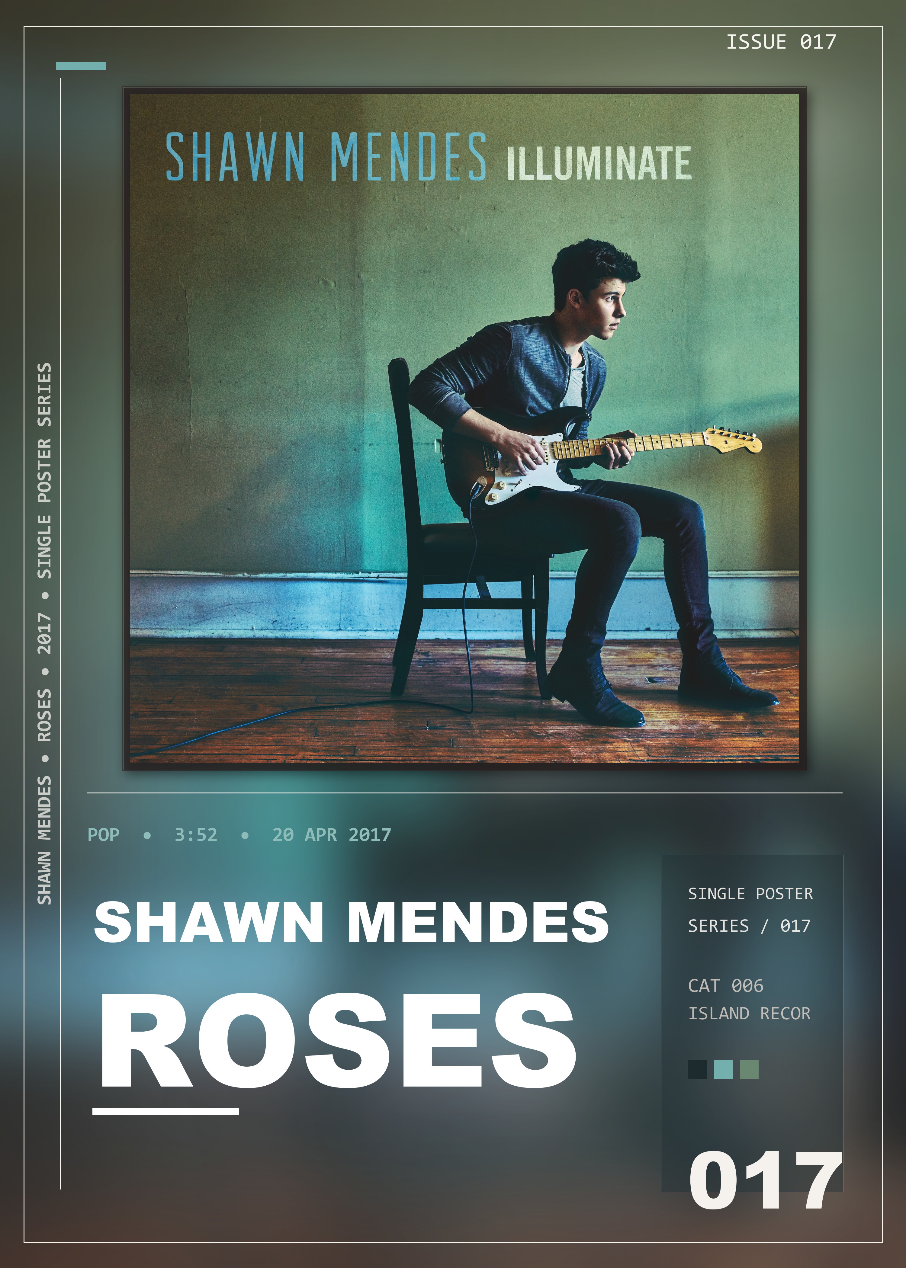 Music poster: Shawn Mendes - Roses