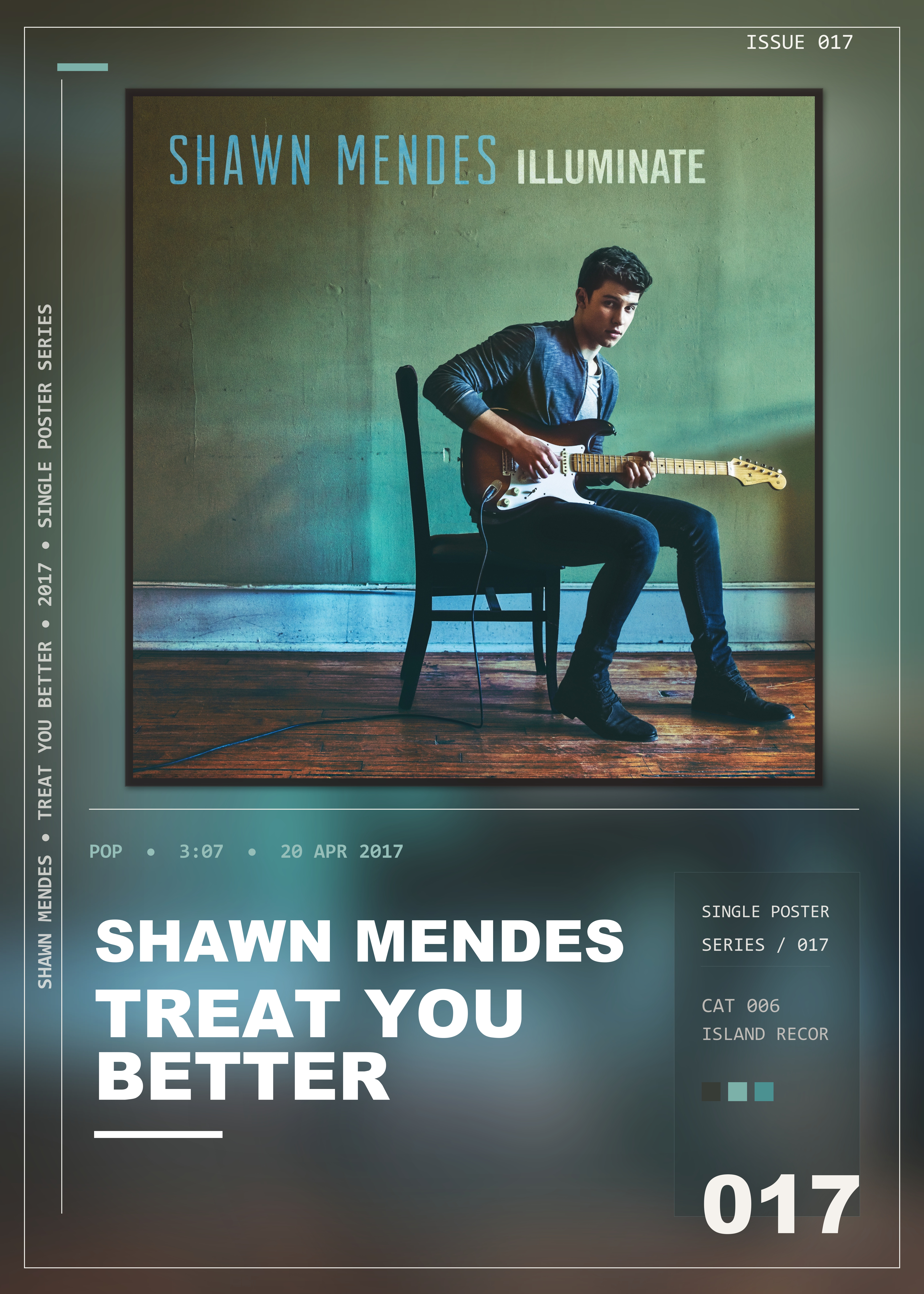 Music poster: Shawn Mendes - Treat You Better