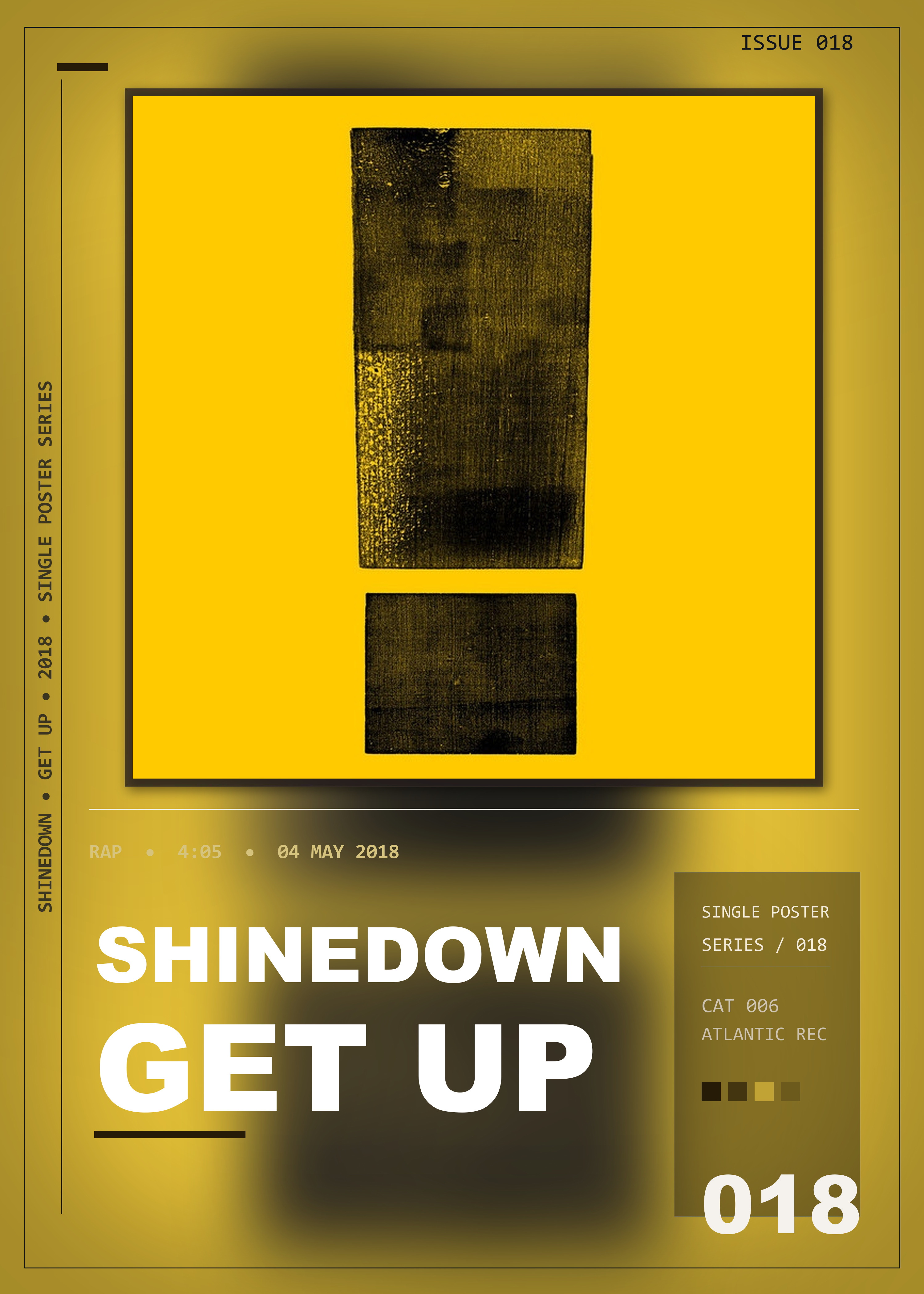 Music poster: Shinedown - GET UP