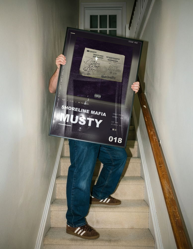 Music poster: Shoreline Mafia - Musty