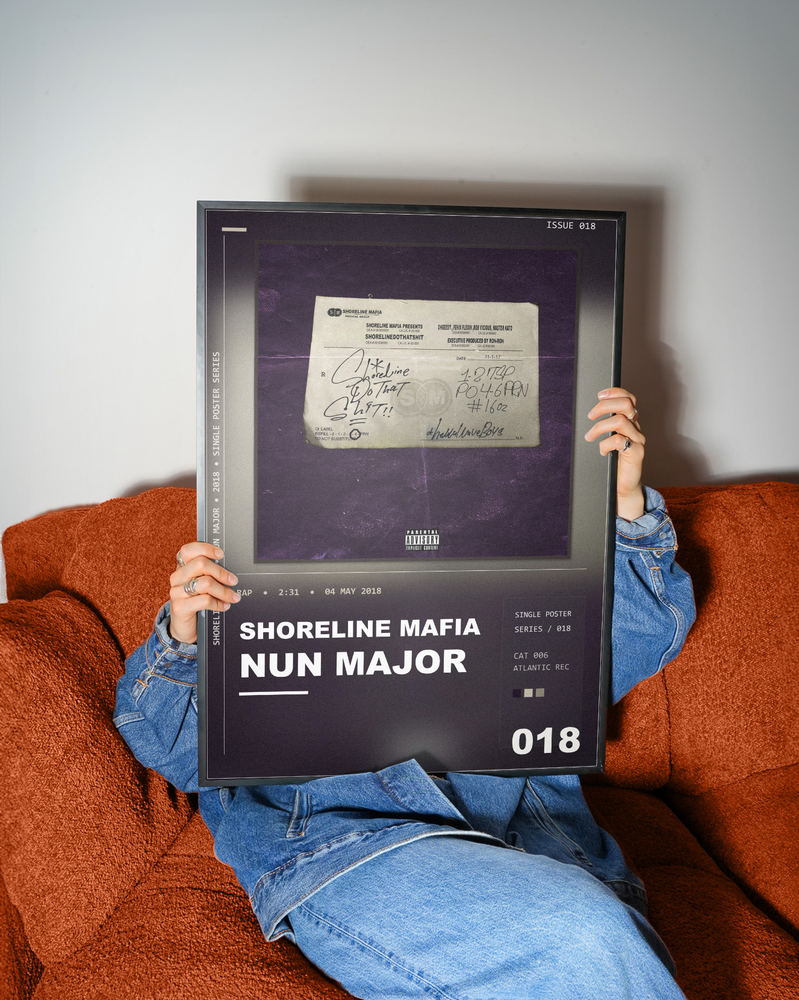 Music poster: Shoreline Mafia - Nun Major