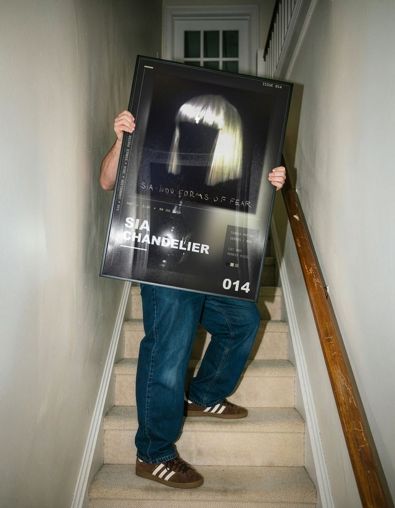 Music poster: Sia - Chandelier