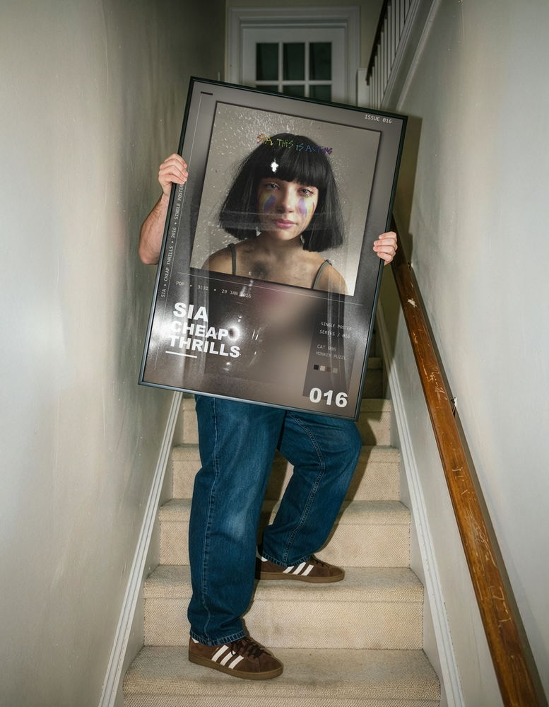 Music poster: Sia - Cheap Thrills