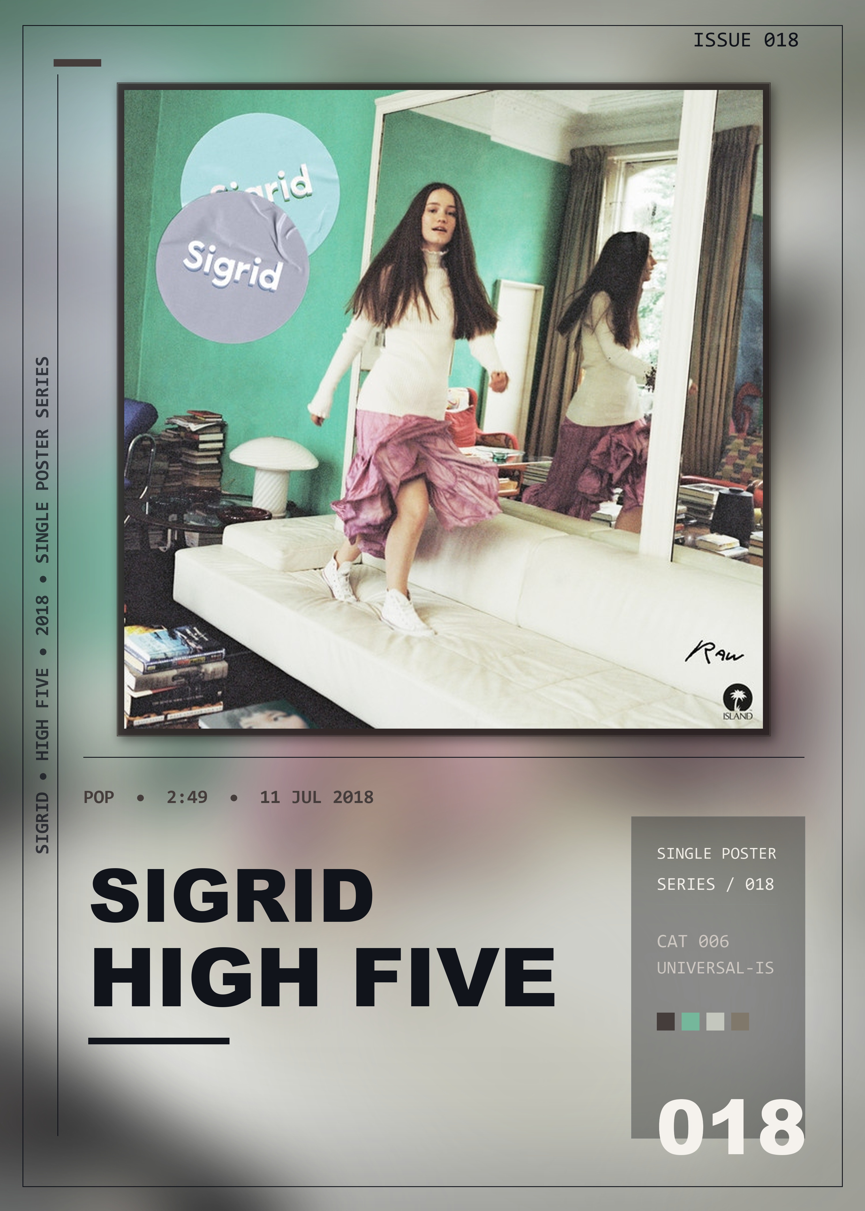 Music poster: Sigrid - High Five