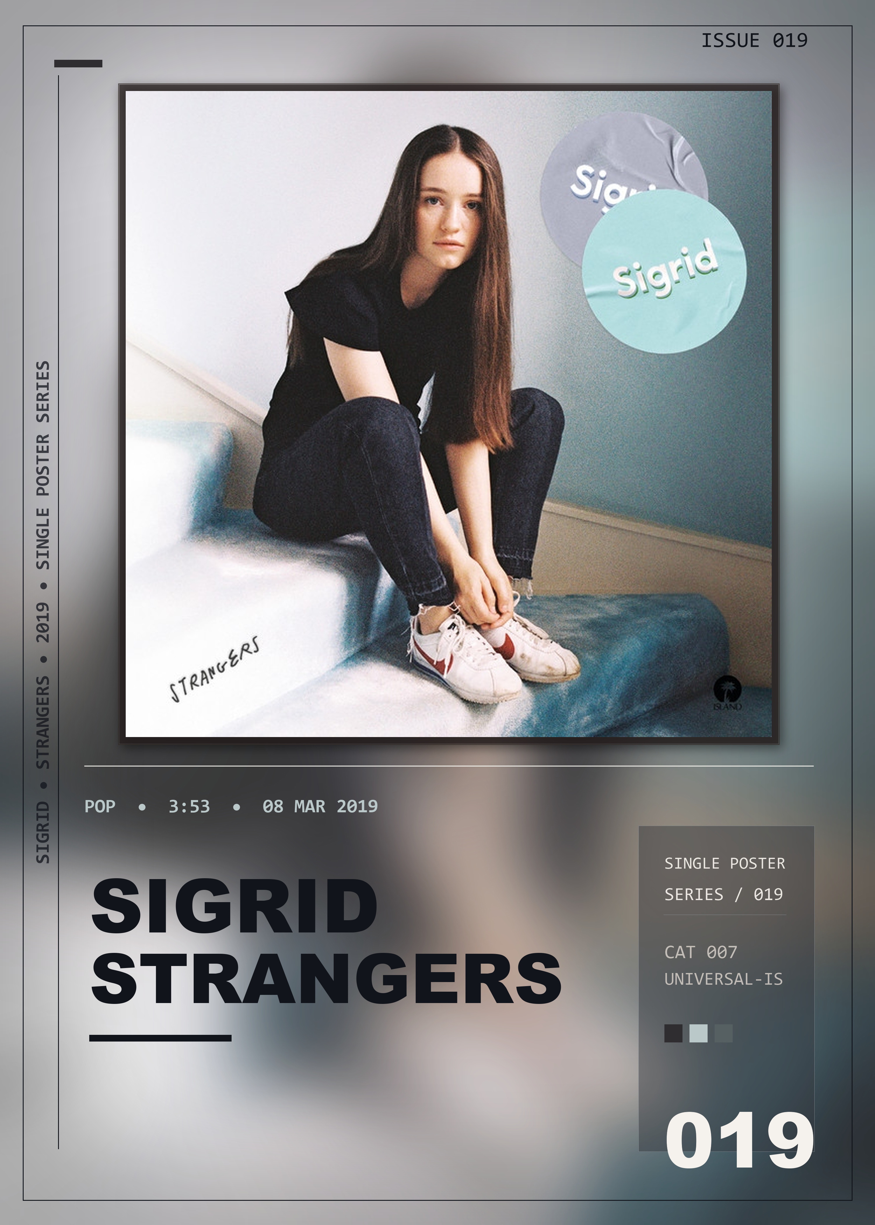 Music poster: Sigrid - Strangers