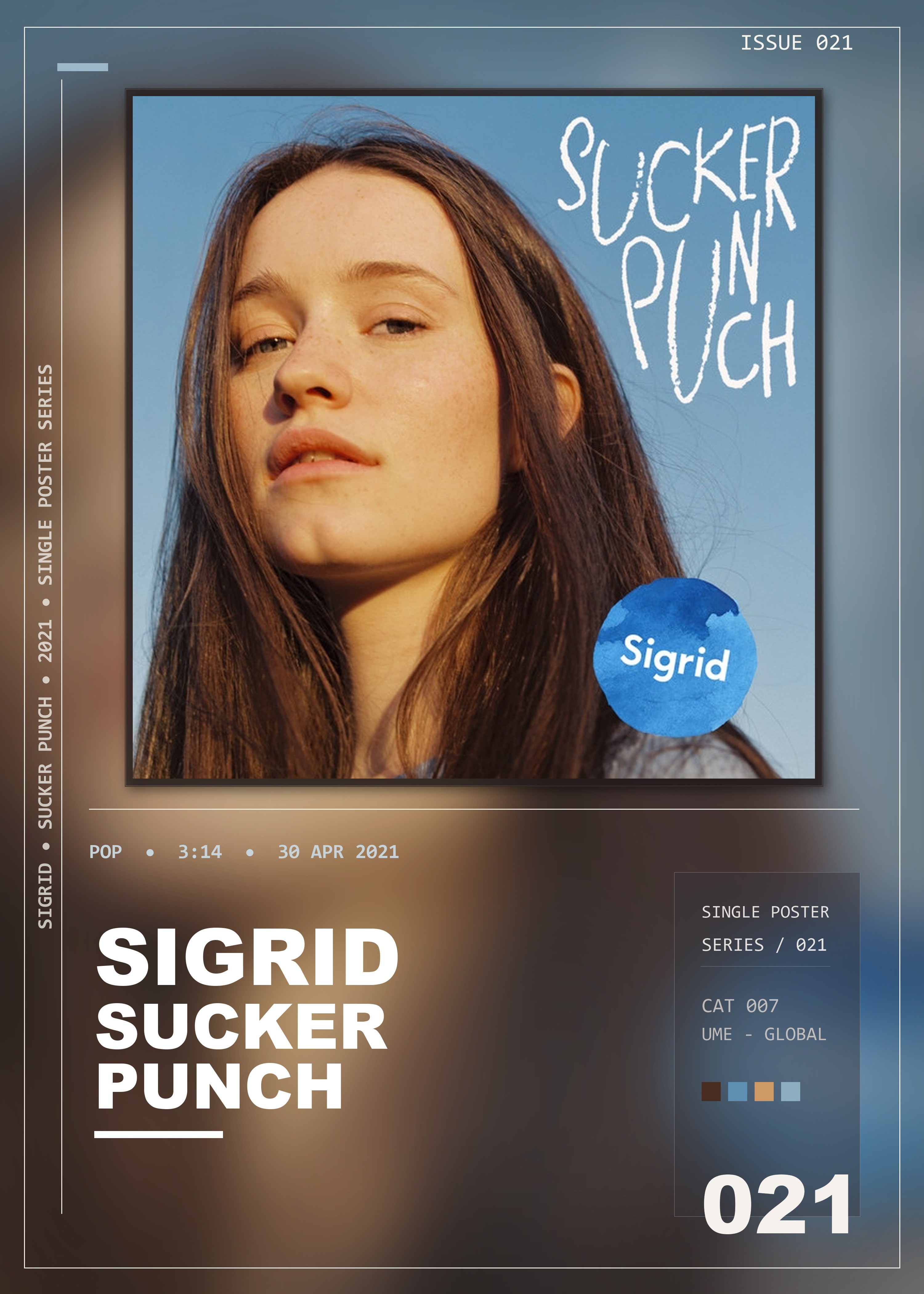 Music poster: Sigrid - Sucker Punch