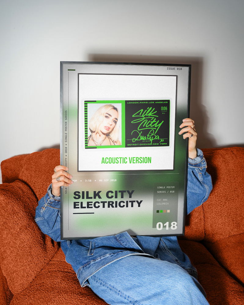 Music poster: Silk City - Electricity with Dua Lipa