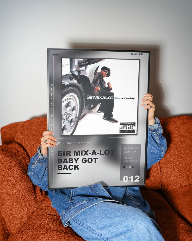 Music poster: Sir Mix-A-Lot - Baby Got Back