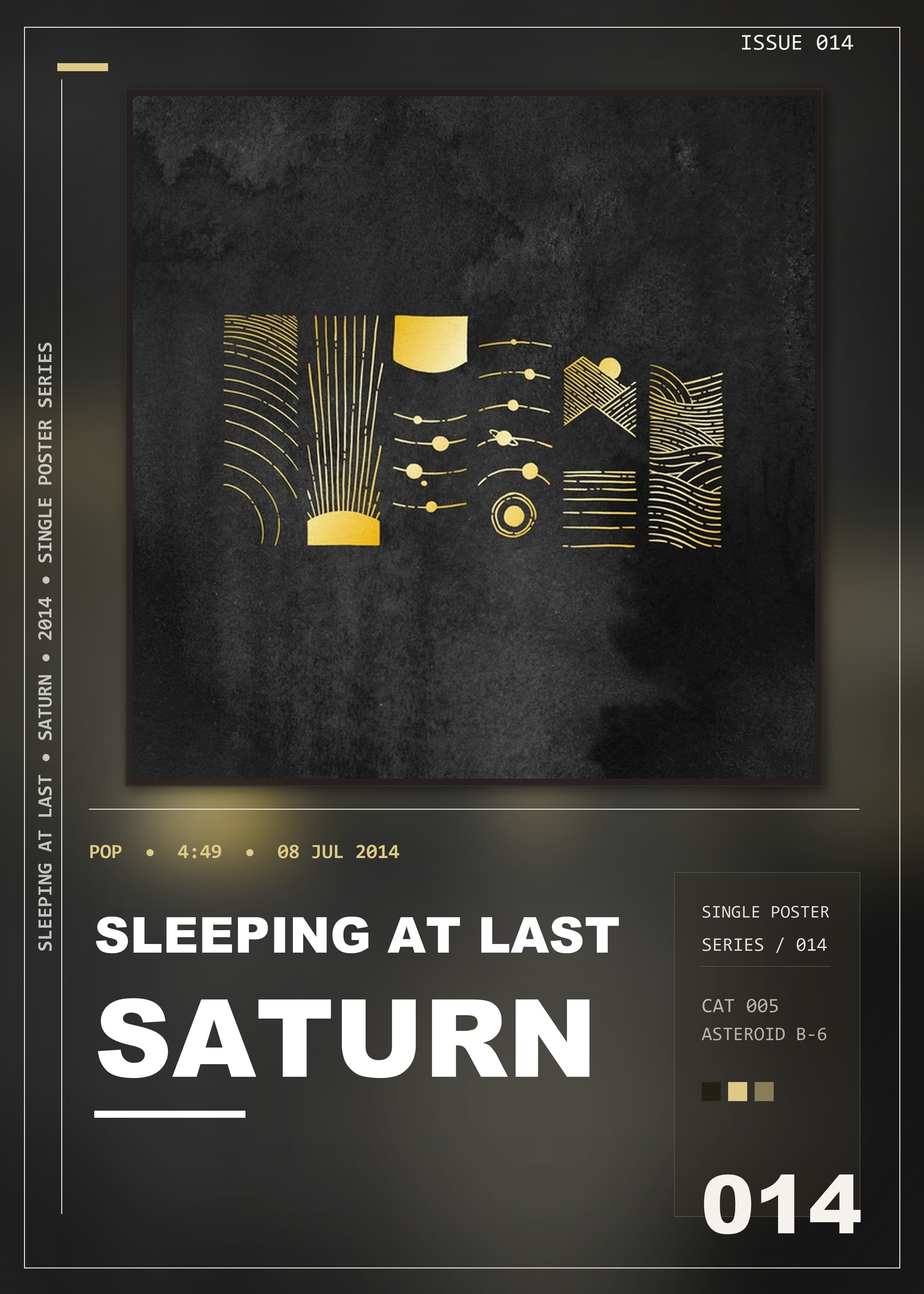 Music poster: Sleeping At Last - Saturn