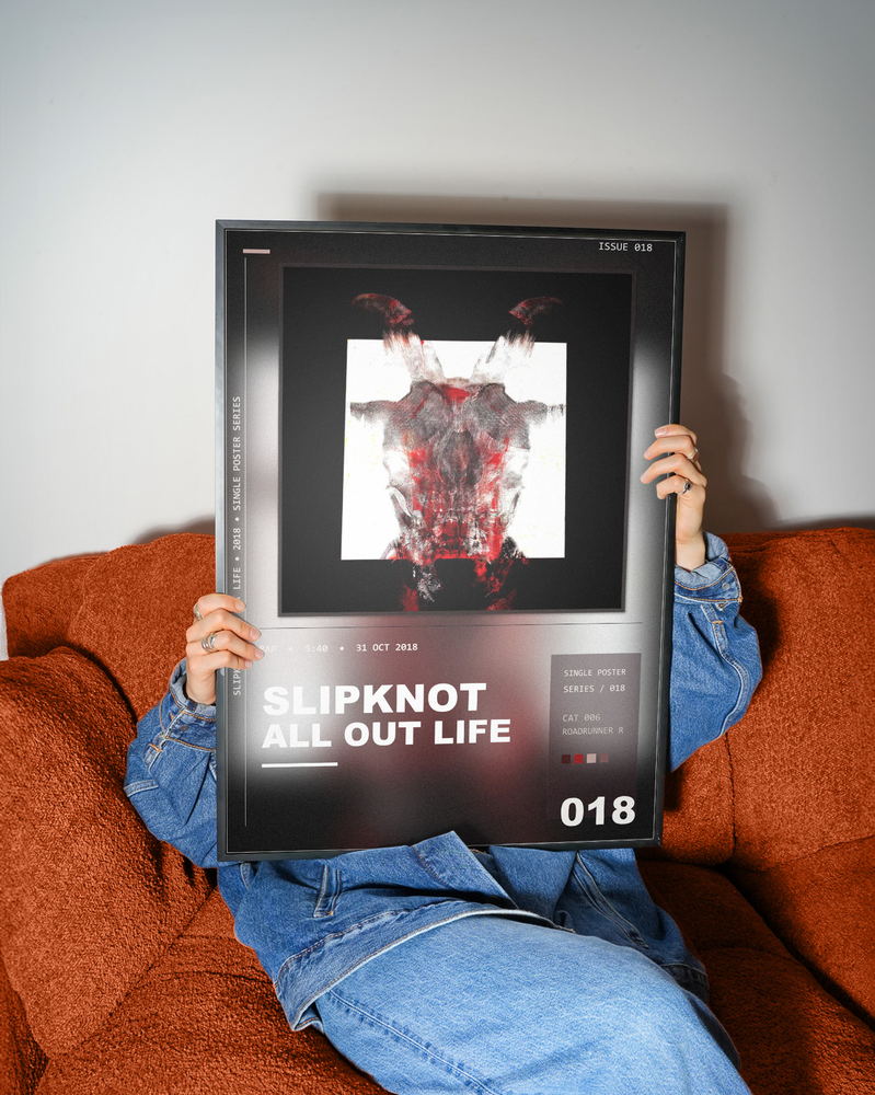 Music poster: Slipknot - All Out Life