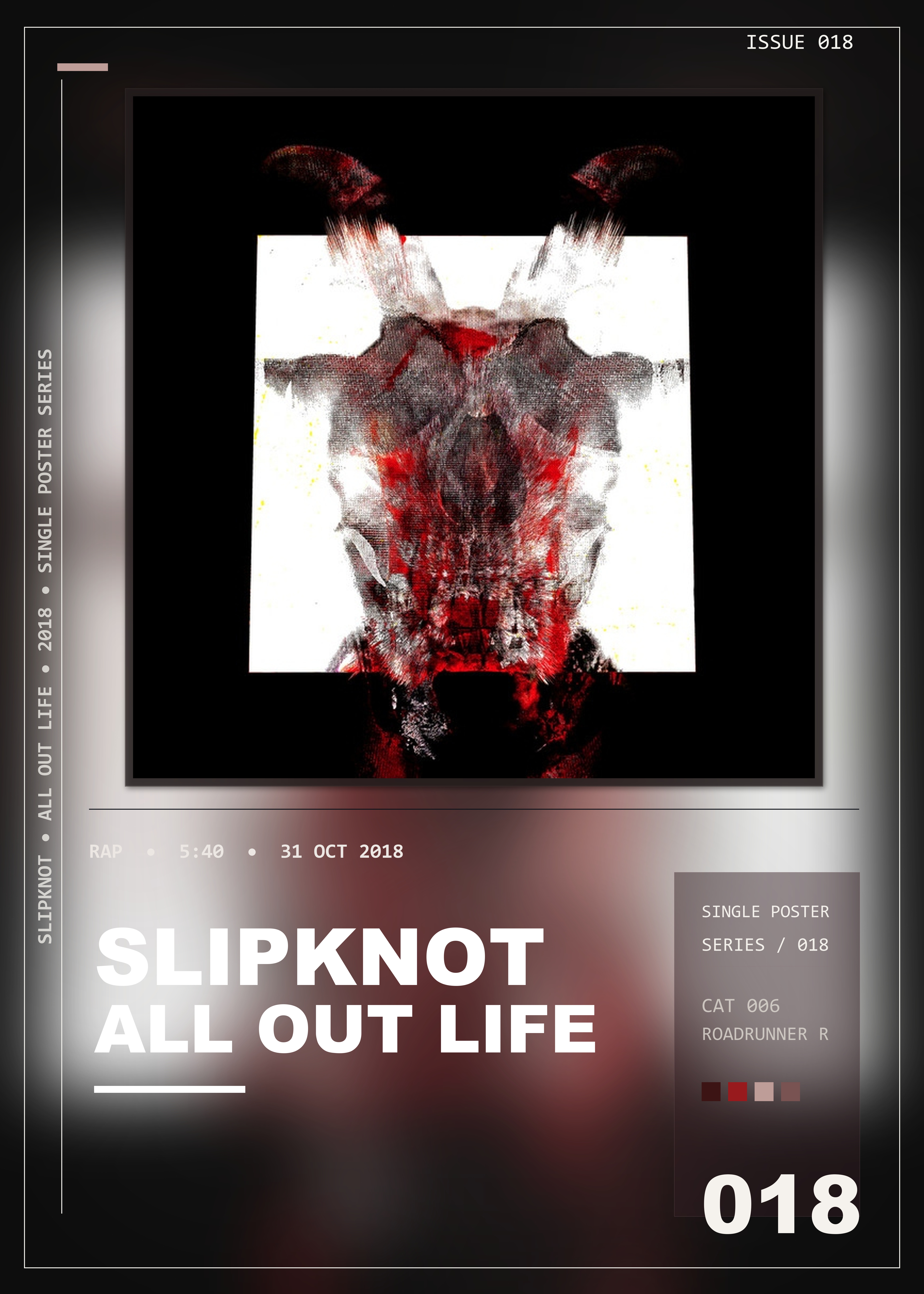 Music poster: Slipknot - All Out Life