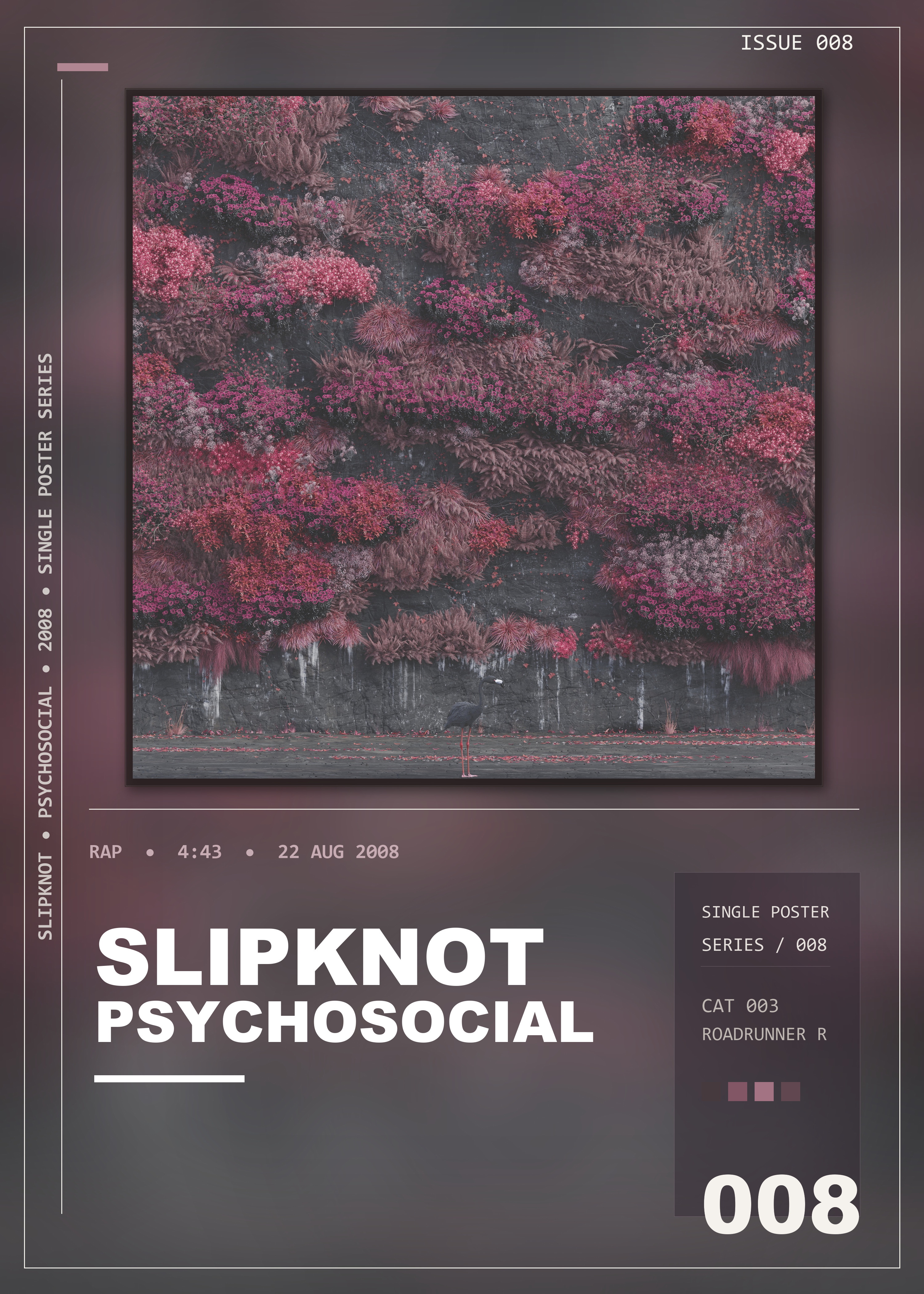 Music poster: Slipknot - Psychosocial