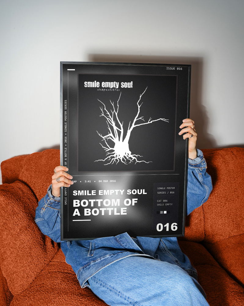 Music poster: Smile Empty Soul - Bottom of a Bottle