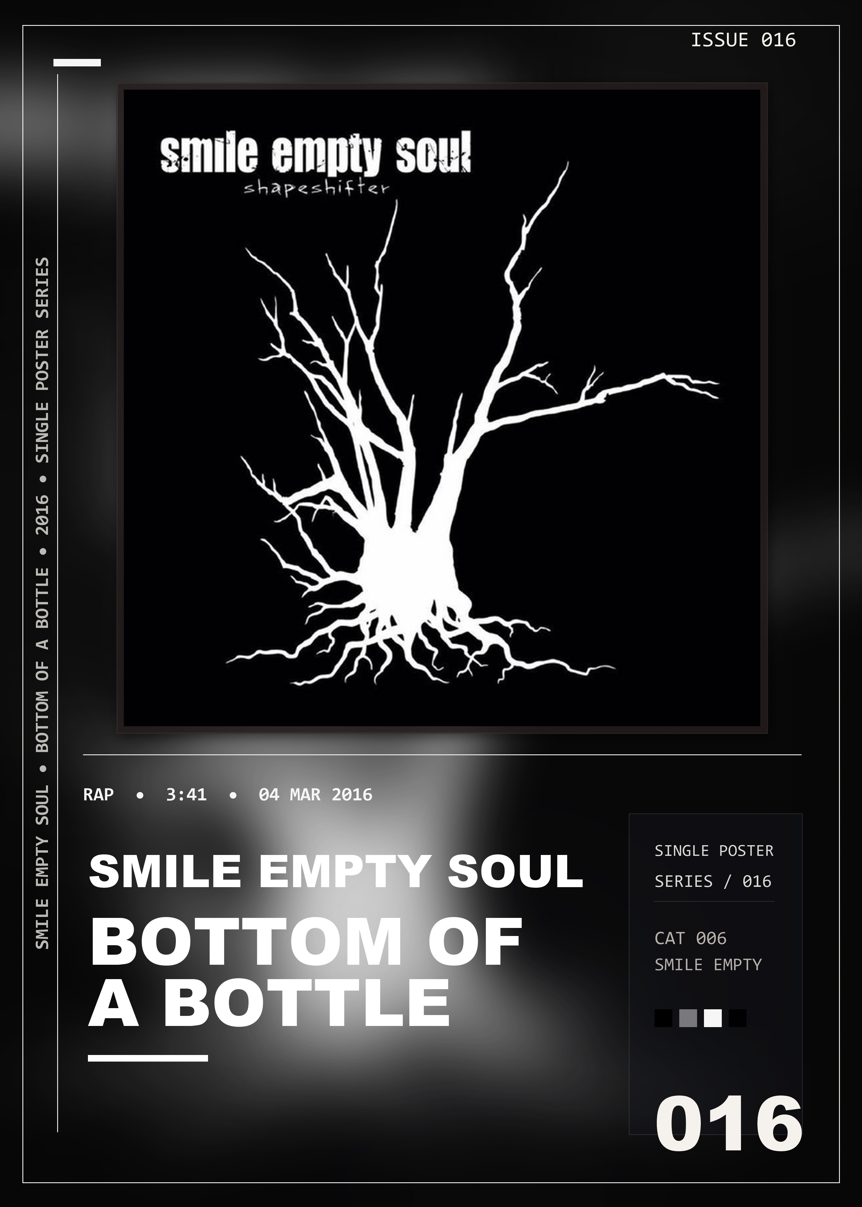 Music poster: Smile Empty Soul - Bottom of a Bottle