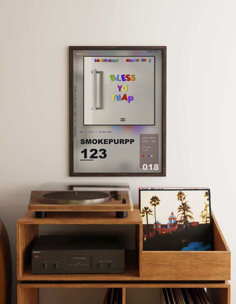 Music poster: Smokepurpp - 123