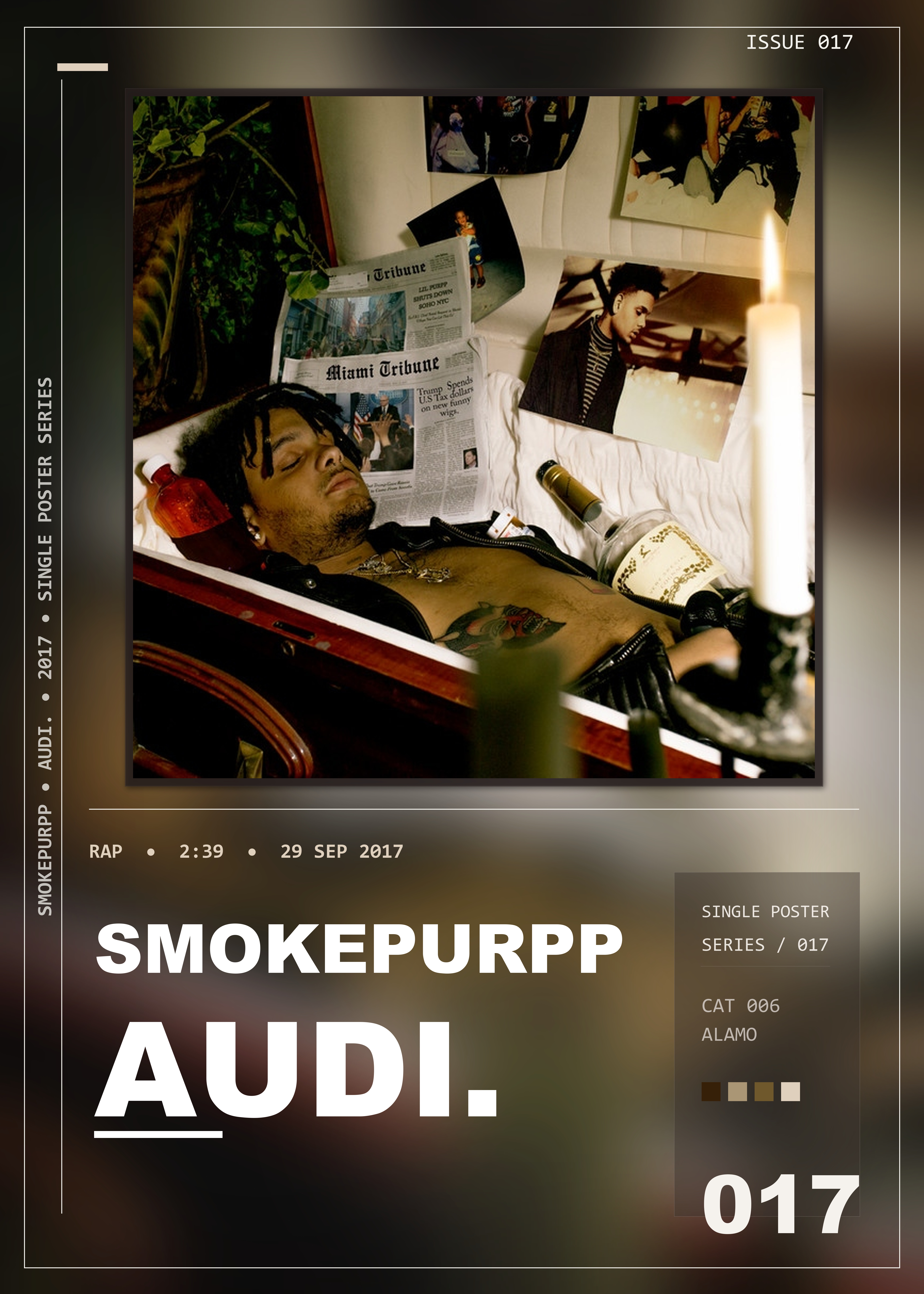 Music poster: Smokepurpp - Audi
