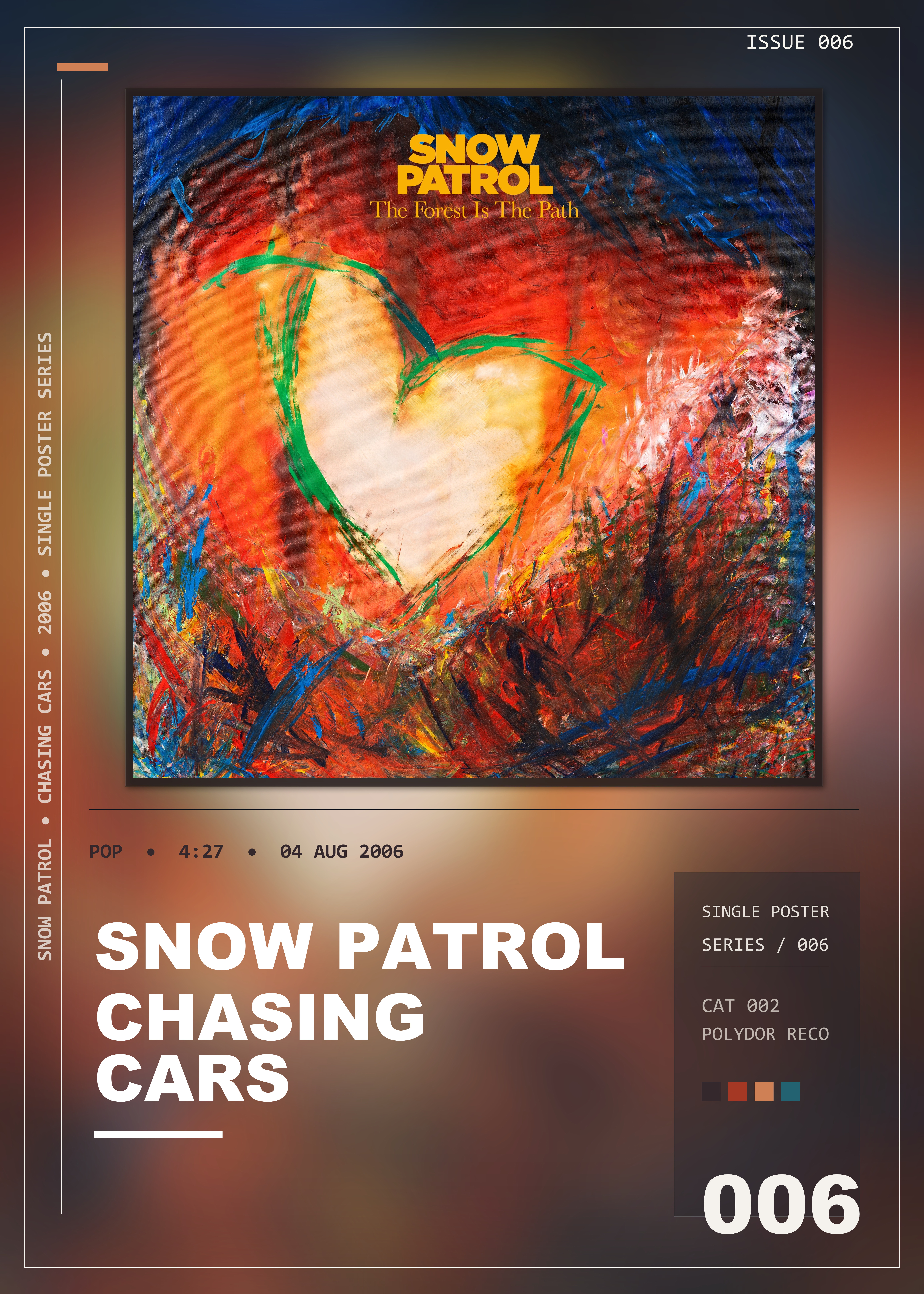 Music poster: Snow Patrol - Chasing Cars