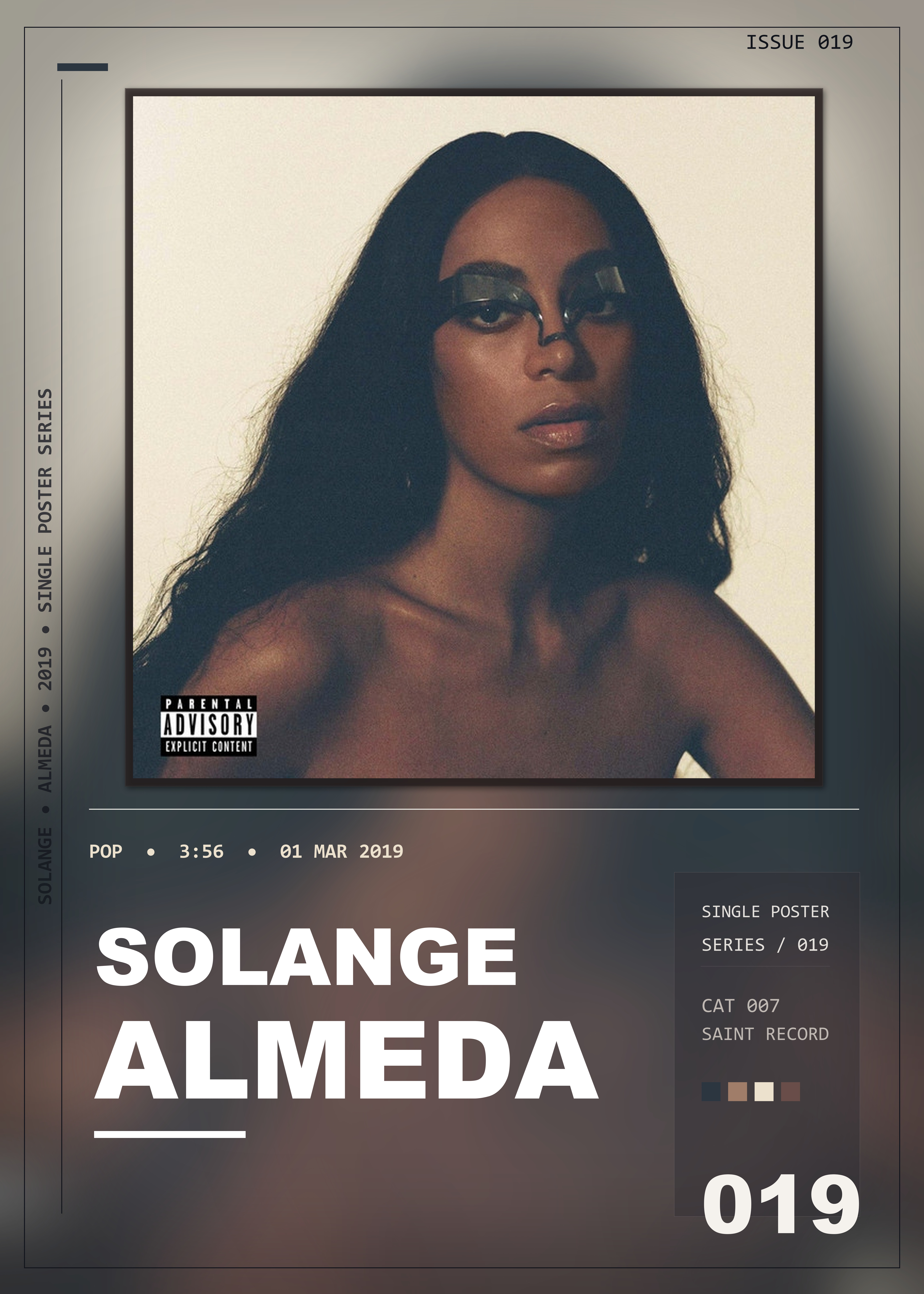 Music poster: Solange - Almeda
