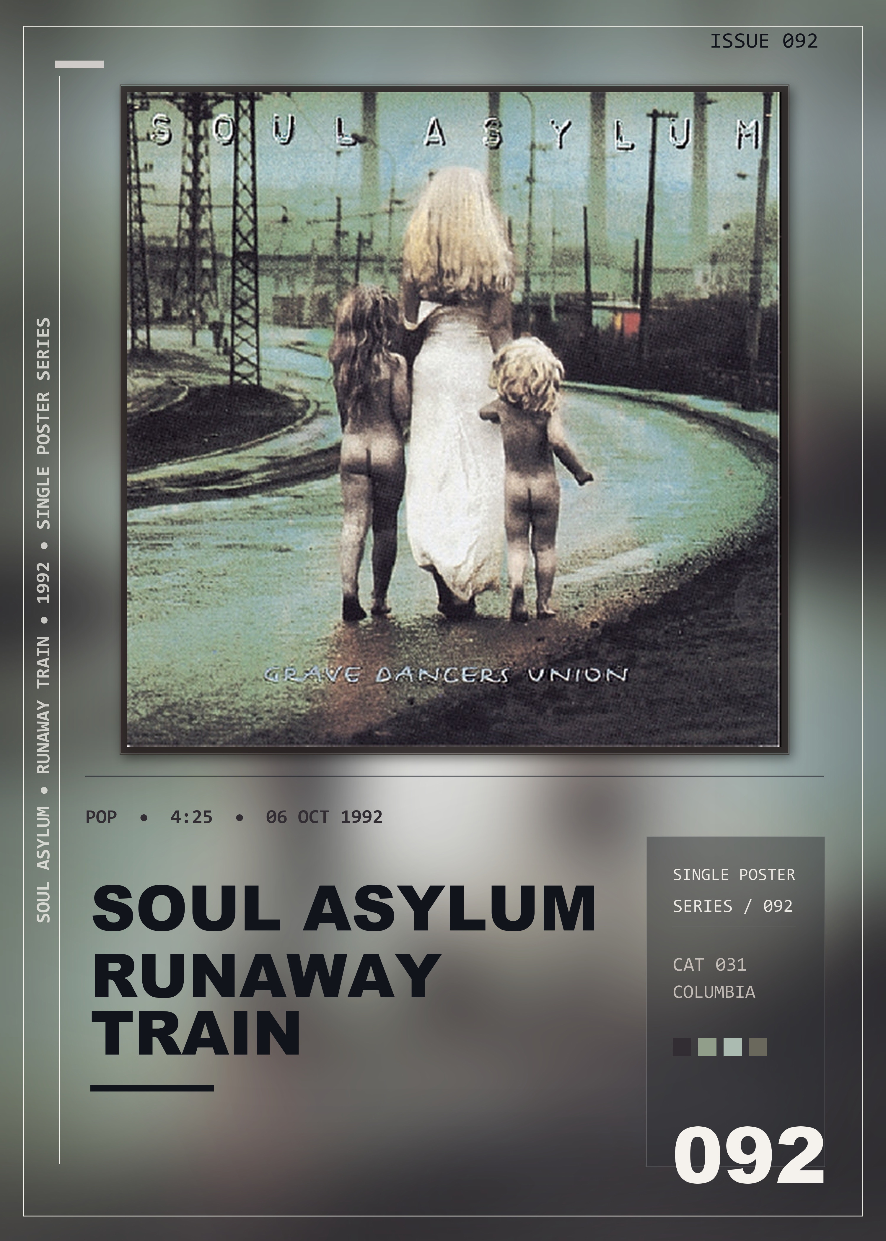 Music poster: Soul Asylum - Runaway Train