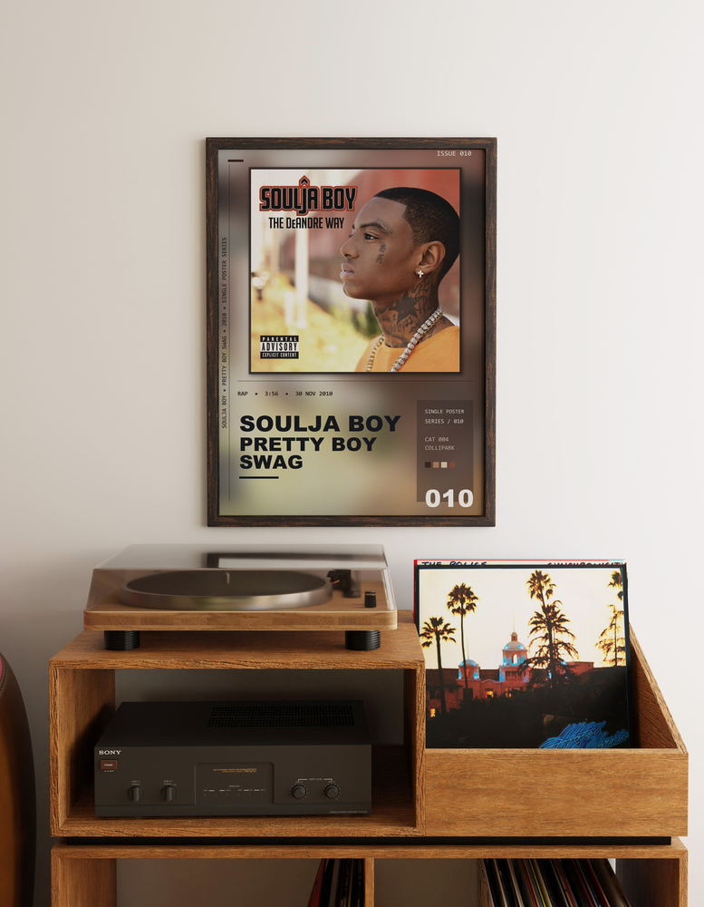 Music poster: Soulja Boy - Pretty Boy Swag