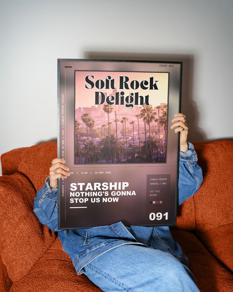 Music poster: Starship - Nothings Gonna Stop Us Now