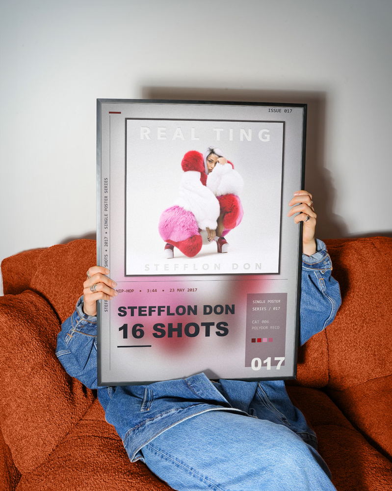 Music poster: Stefflon Don - 16 Shots