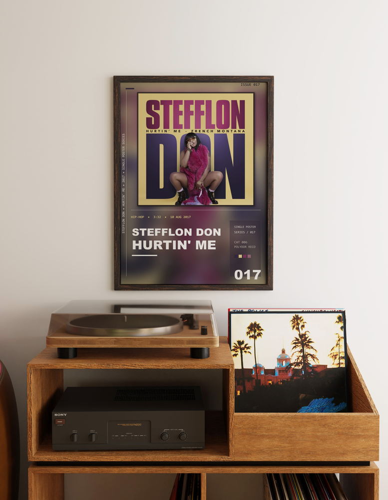 Music poster: Stefflon Don - Hurtin Me