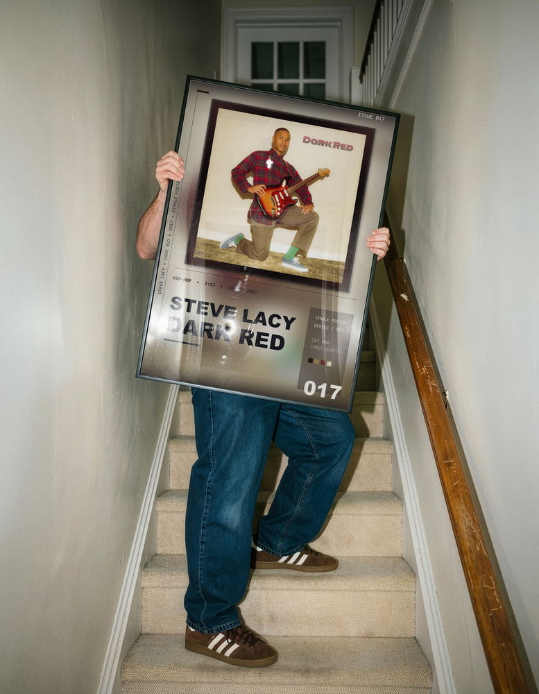 Music poster: Steve Lacy - Dark Red