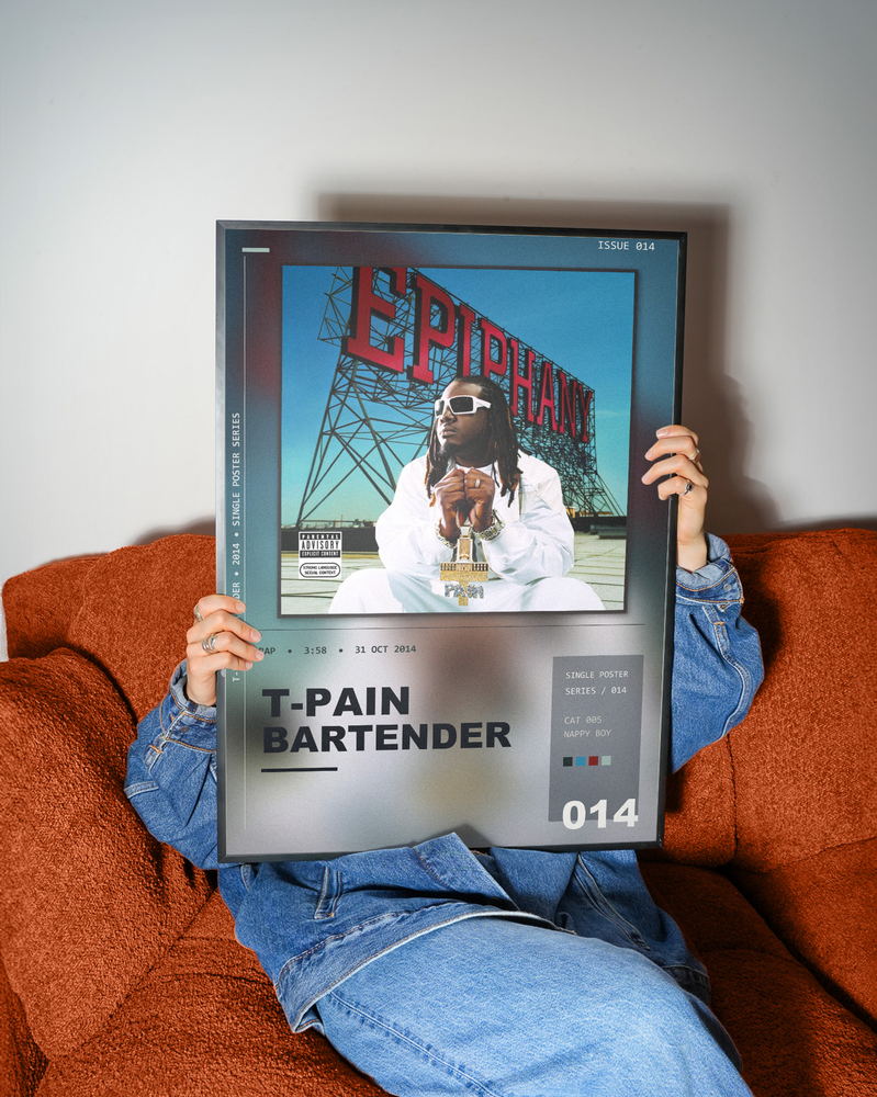 Music poster: T-Pain - Bartender
