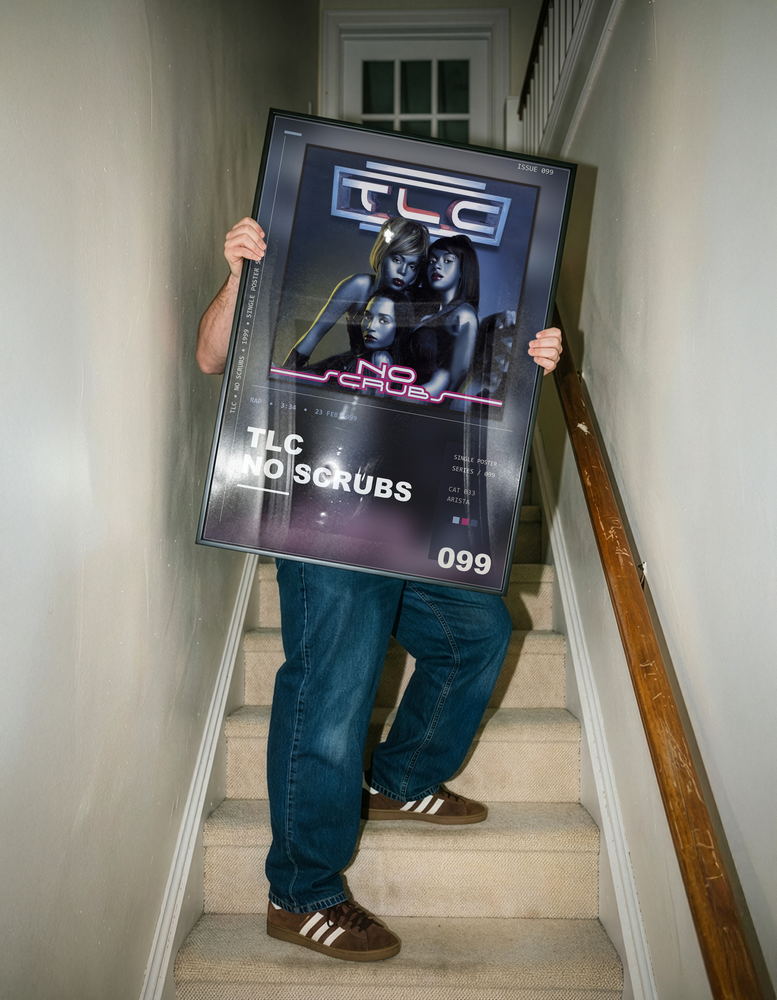 Music poster: TLC - No Scrubs