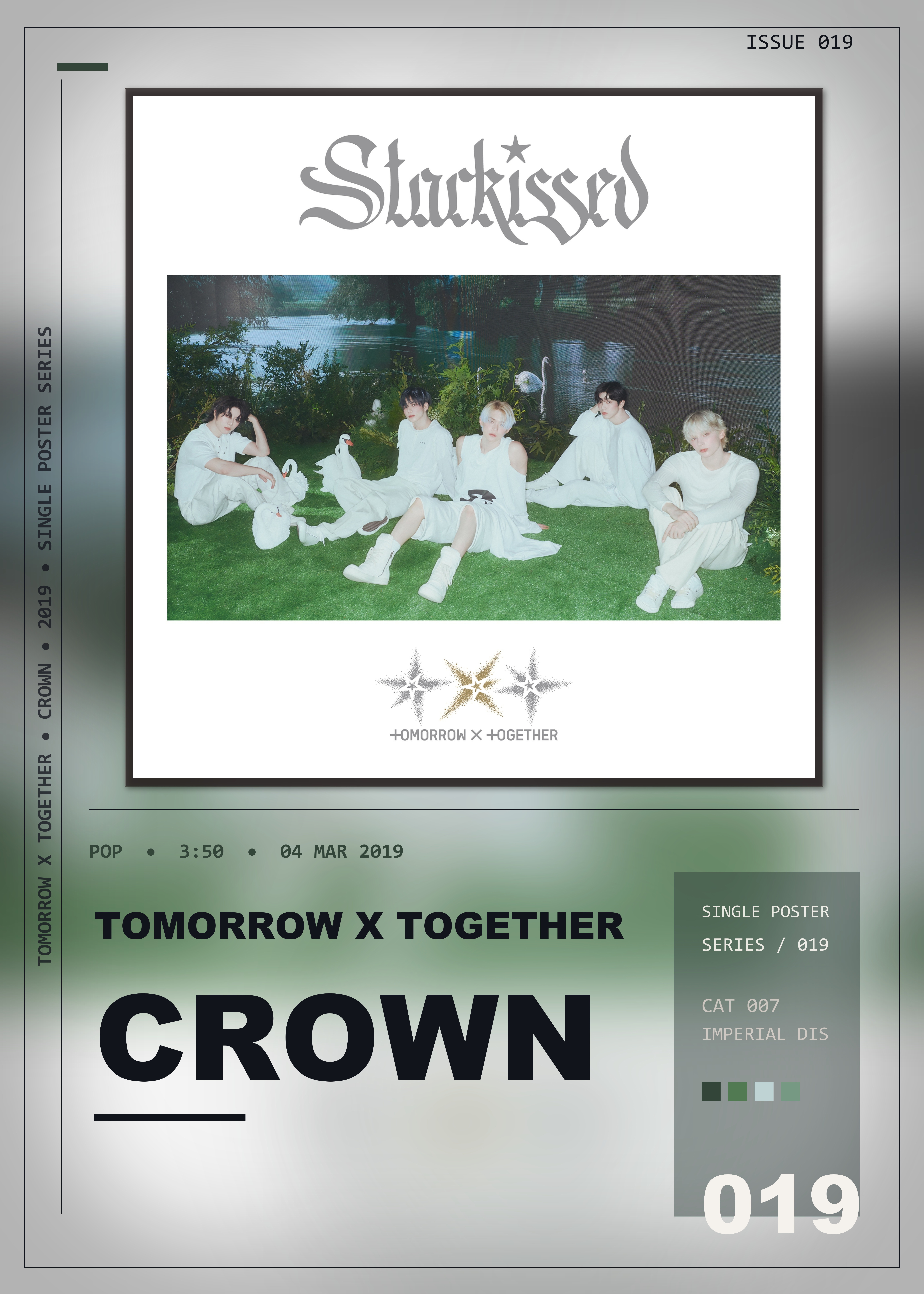 Music poster: TOMORROW X TOGETHER - CROWN