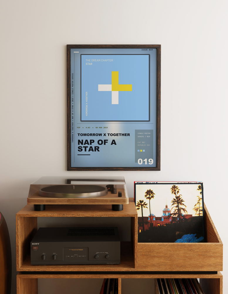 Music poster: TOMORROW X TOGETHER - Nap of a star