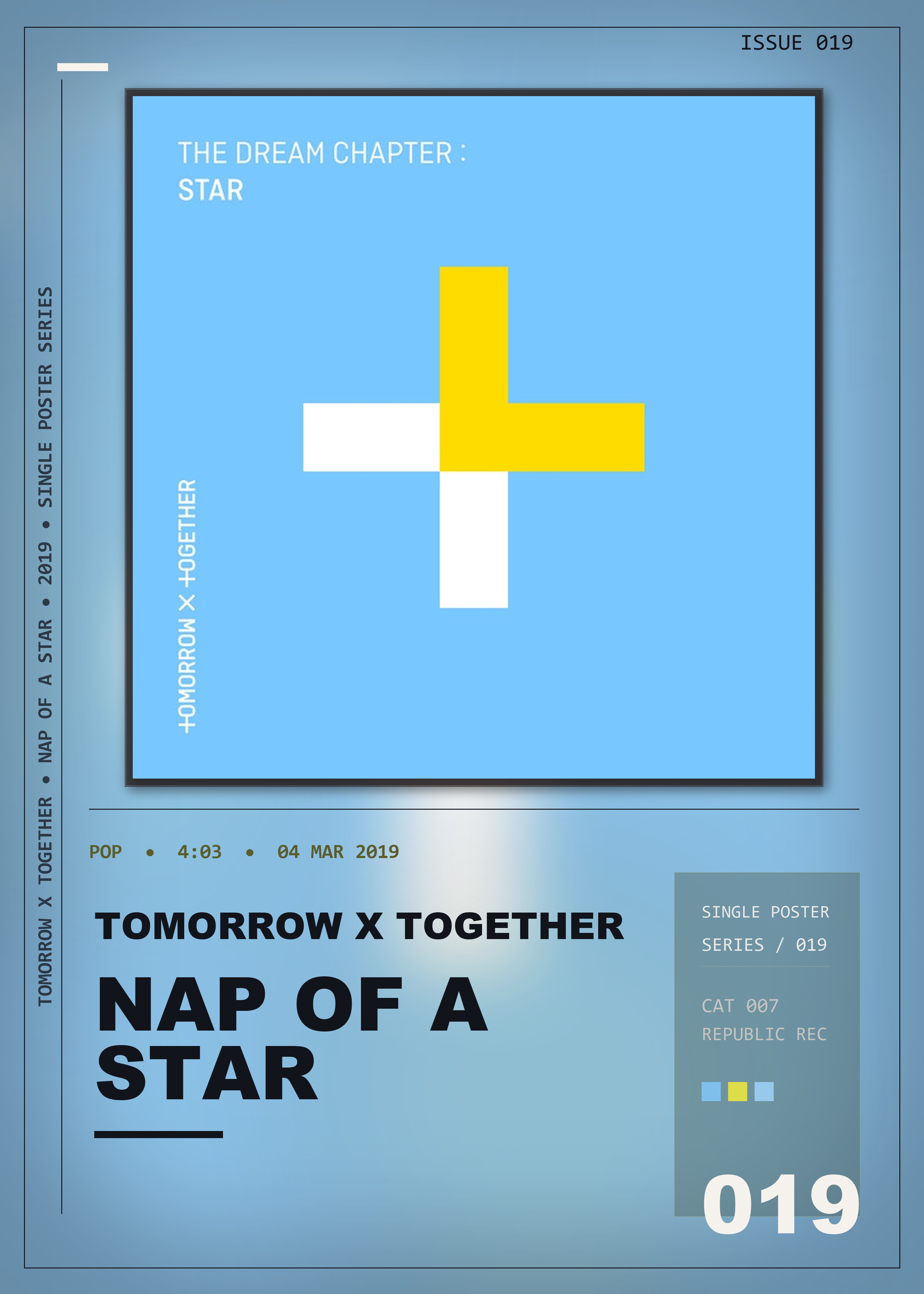 Music poster: TOMORROW X TOGETHER - Nap of a star